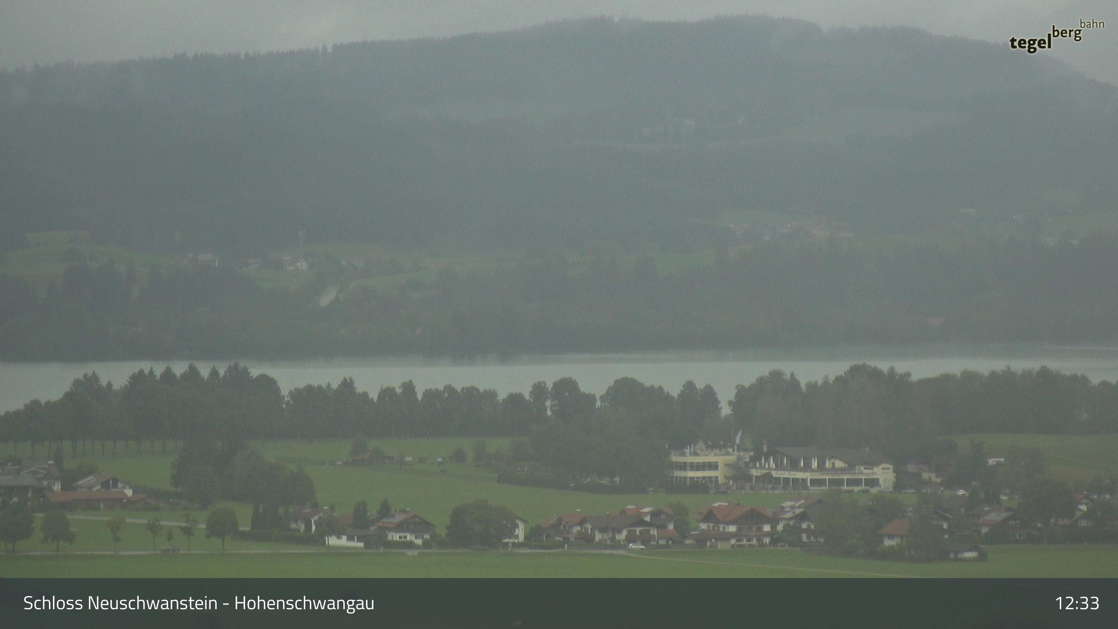 Archiv Foto Webcam Forggensee, Südufer und Schwangau