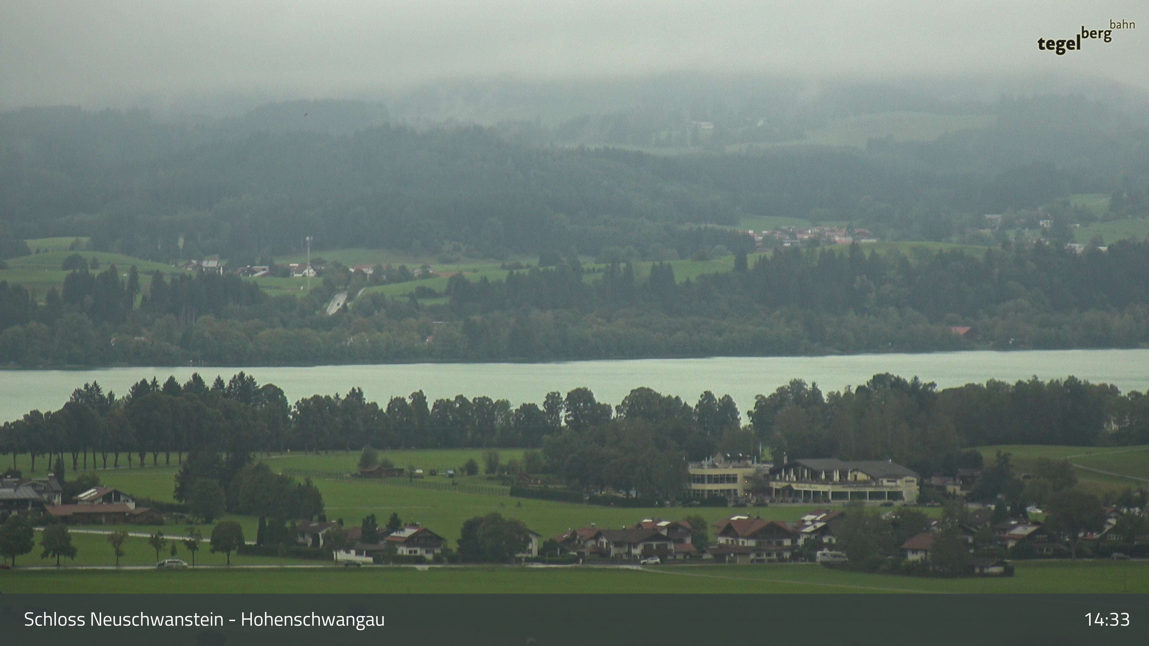 Archiv Foto Webcam Forggensee, Südufer und Schwangau