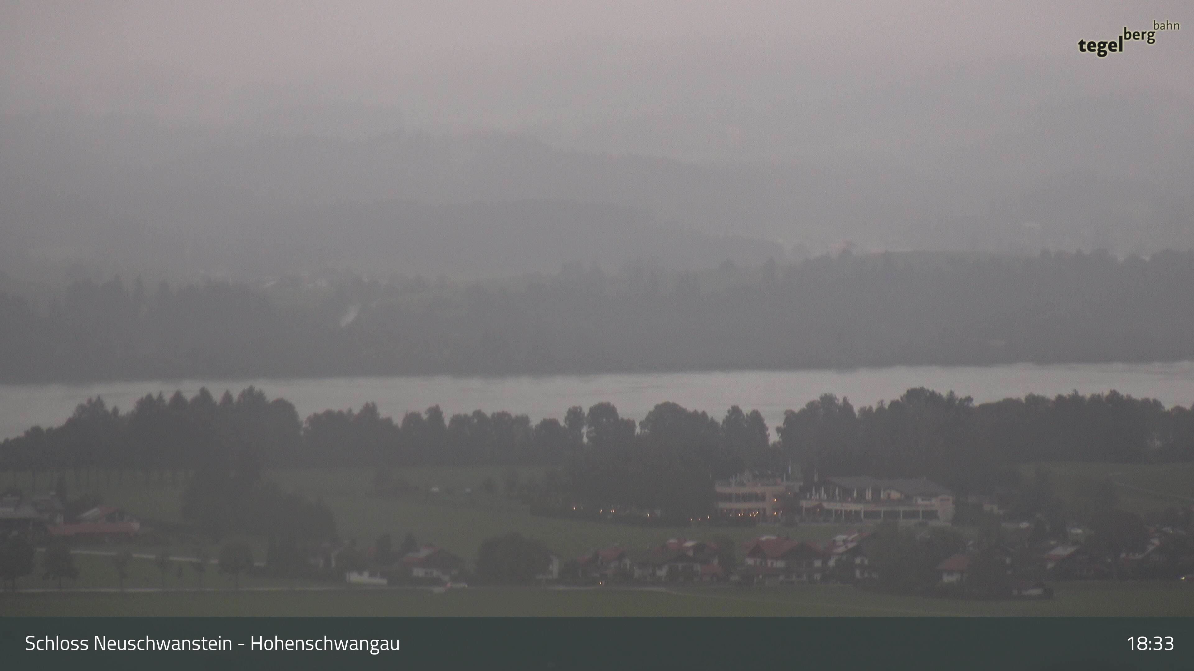 Archiv Foto Webcam Forggensee, Südufer und Schwangau