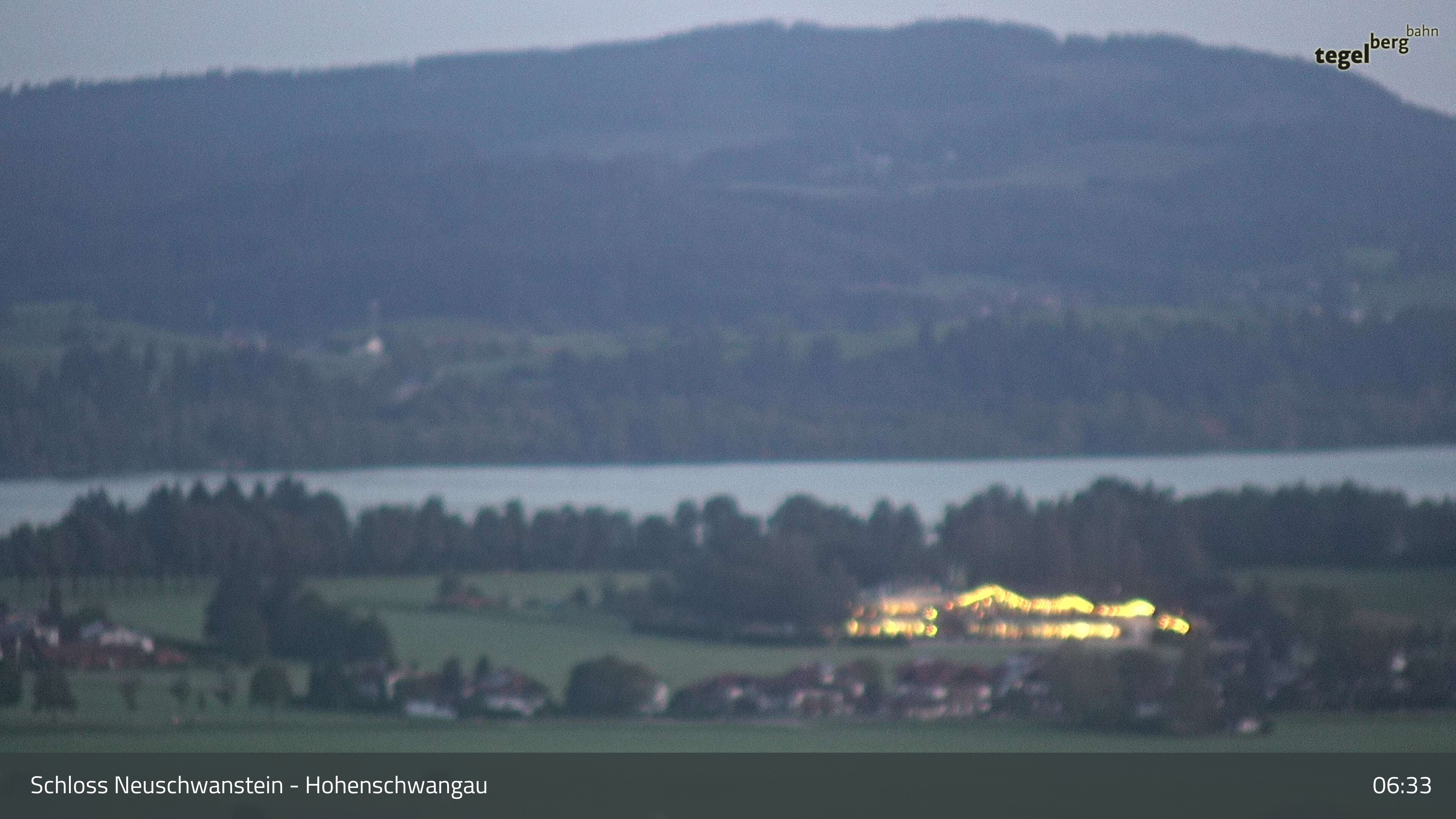 Archiv Foto Webcam Forggensee, Südufer und Schwangau