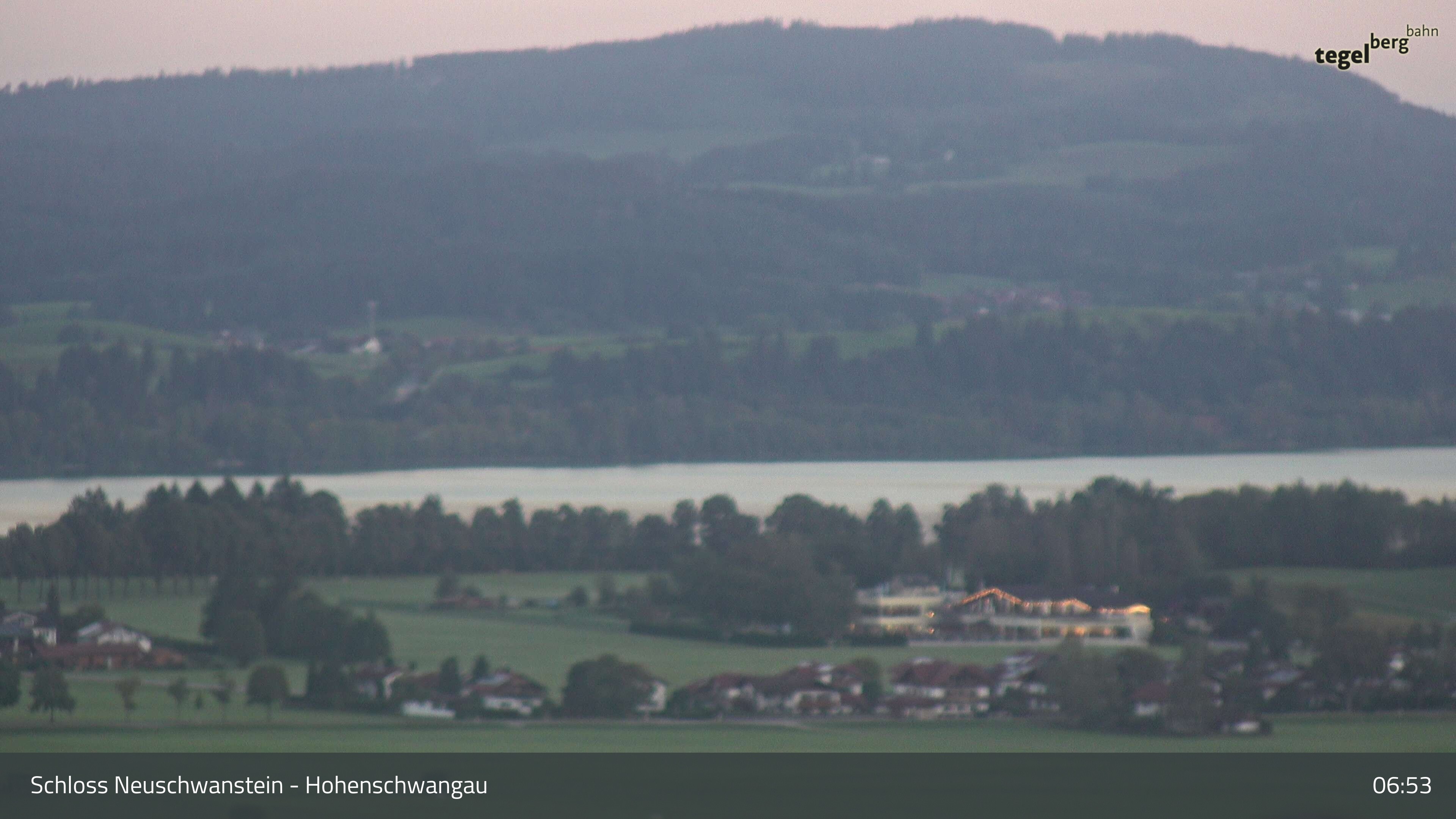 Archiv Foto Webcam Forggensee, Südufer und Schwangau