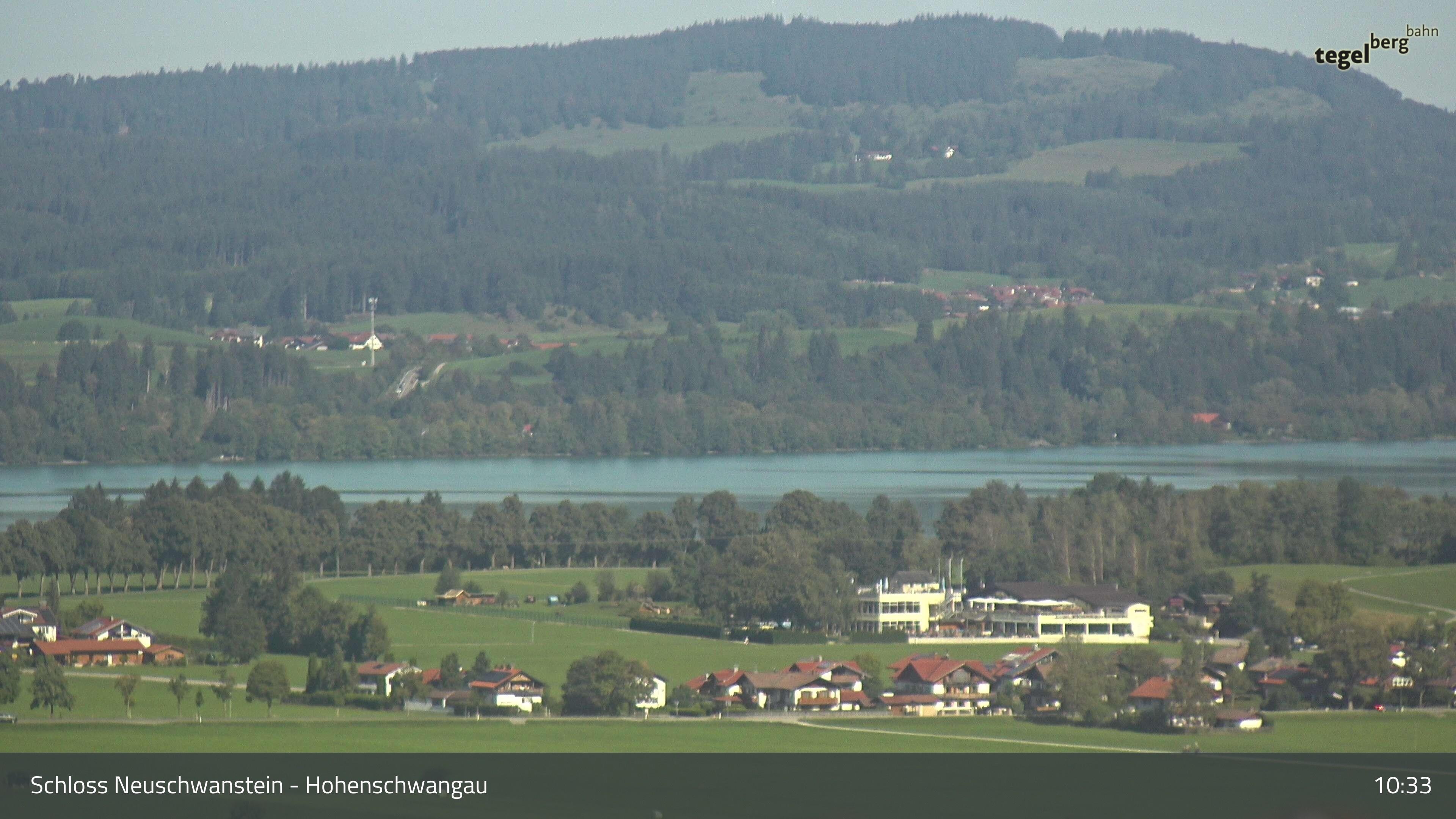 Archiv Foto Webcam Forggensee, Südufer und Schwangau
