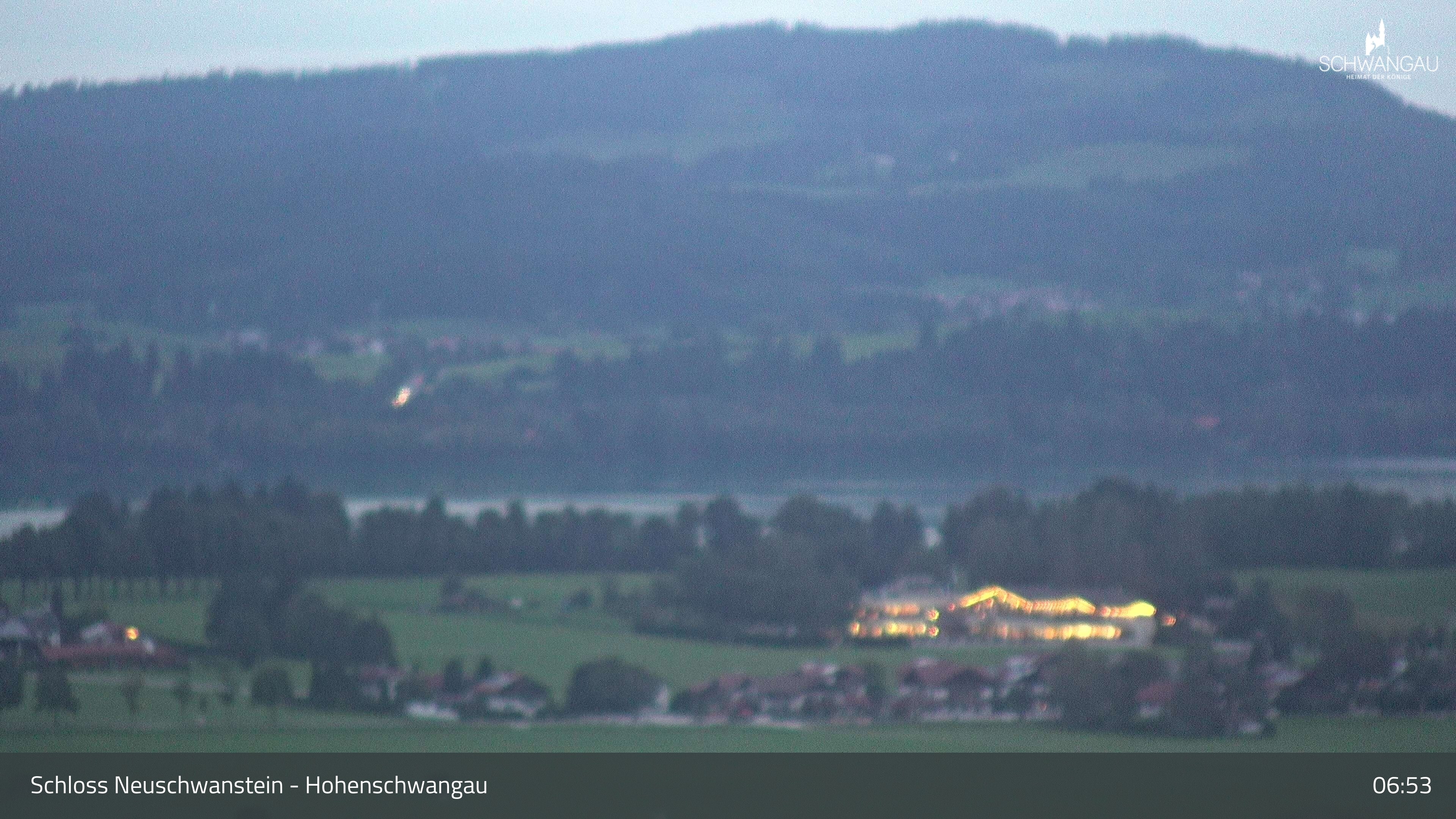 Archiv Foto Webcam Forggensee, Südufer und Schwangau
