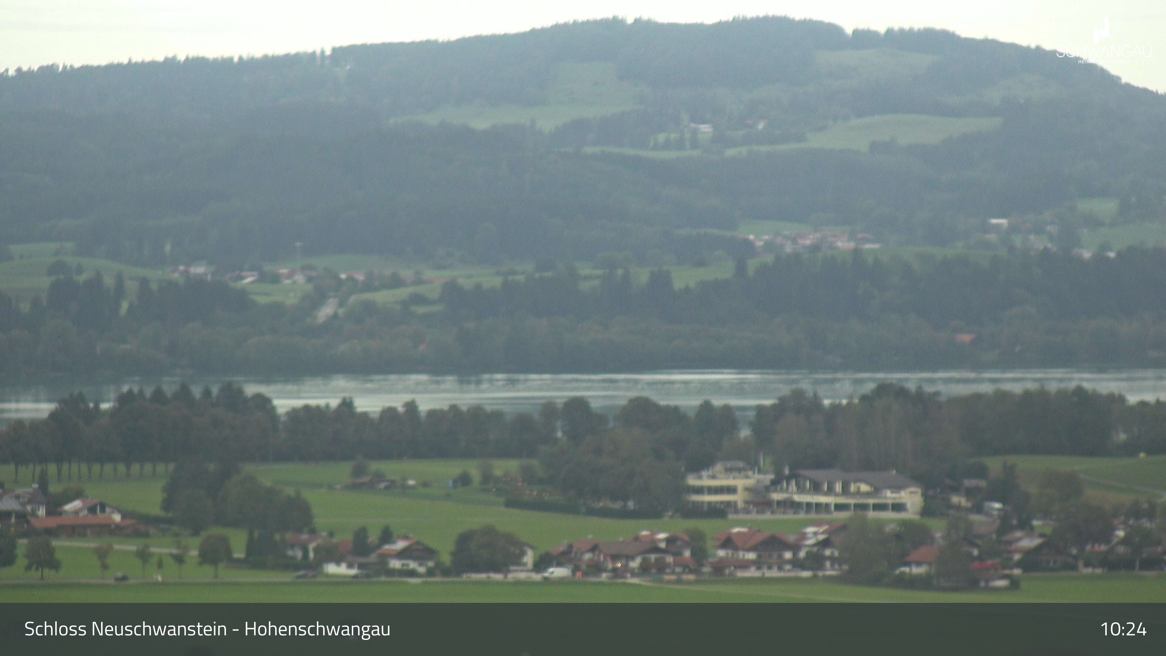 Archiv Foto Webcam Forggensee, Südufer und Schwangau
