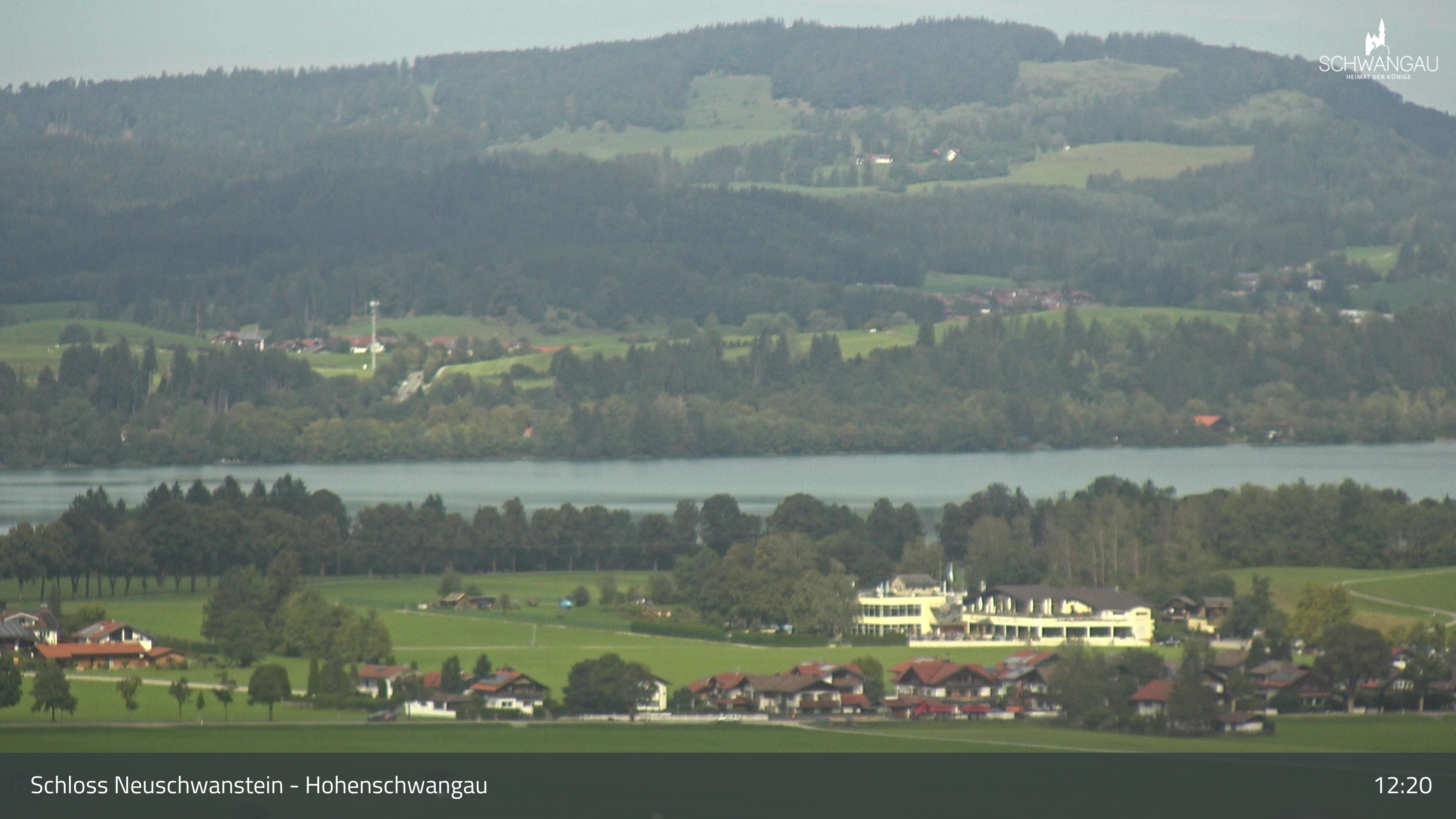 Archiv Foto Webcam Forggensee, Südufer und Schwangau