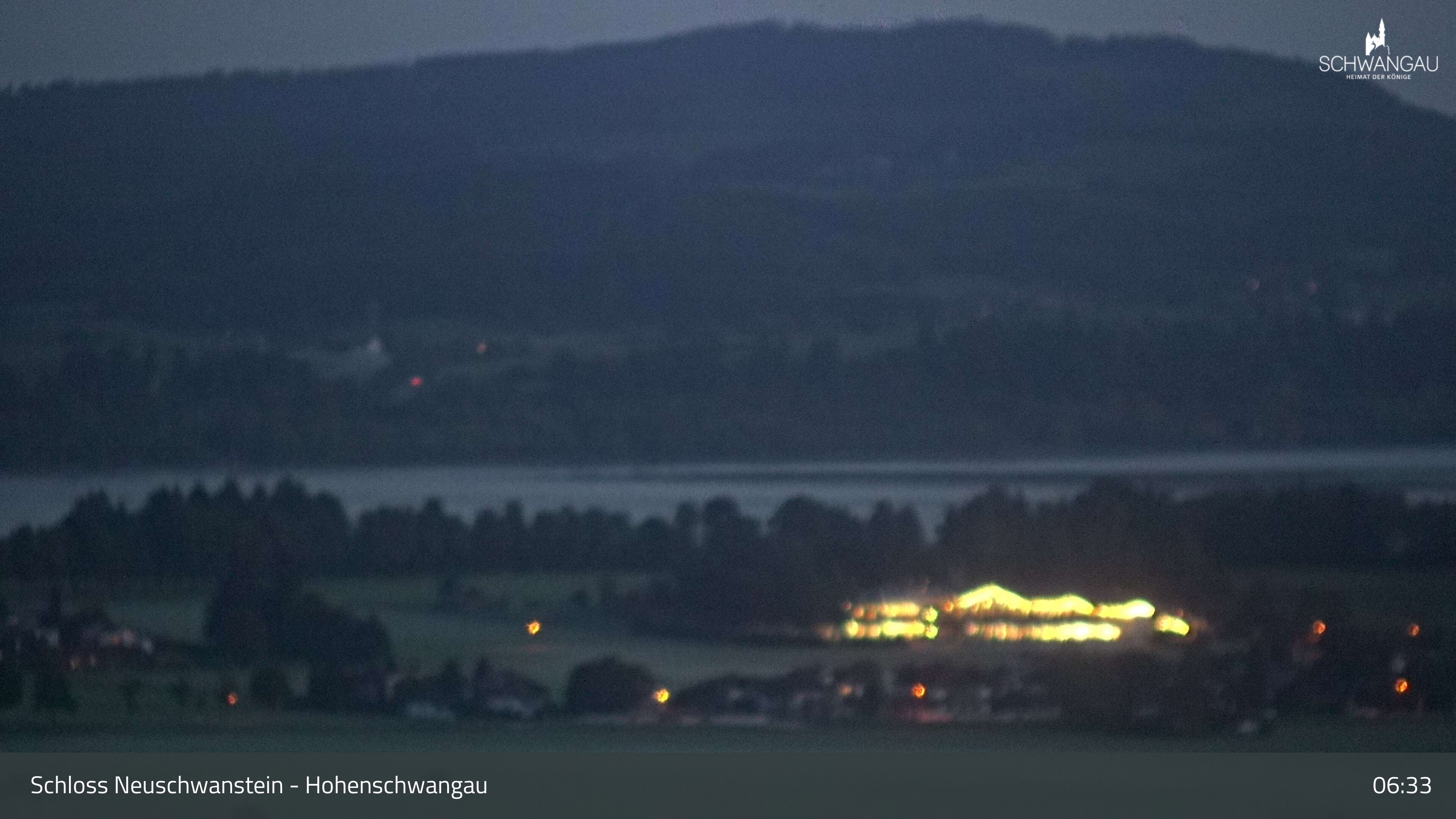 Archiv Foto Webcam Forggensee, Südufer und Schwangau