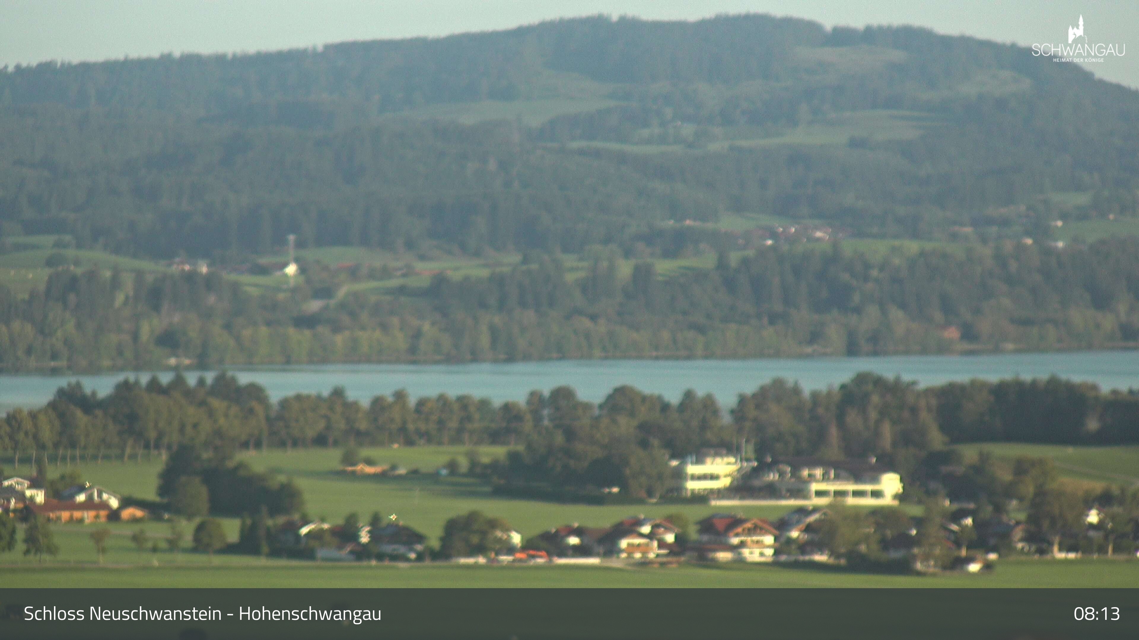 Archiv Foto Webcam Forggensee, Südufer und Schwangau
