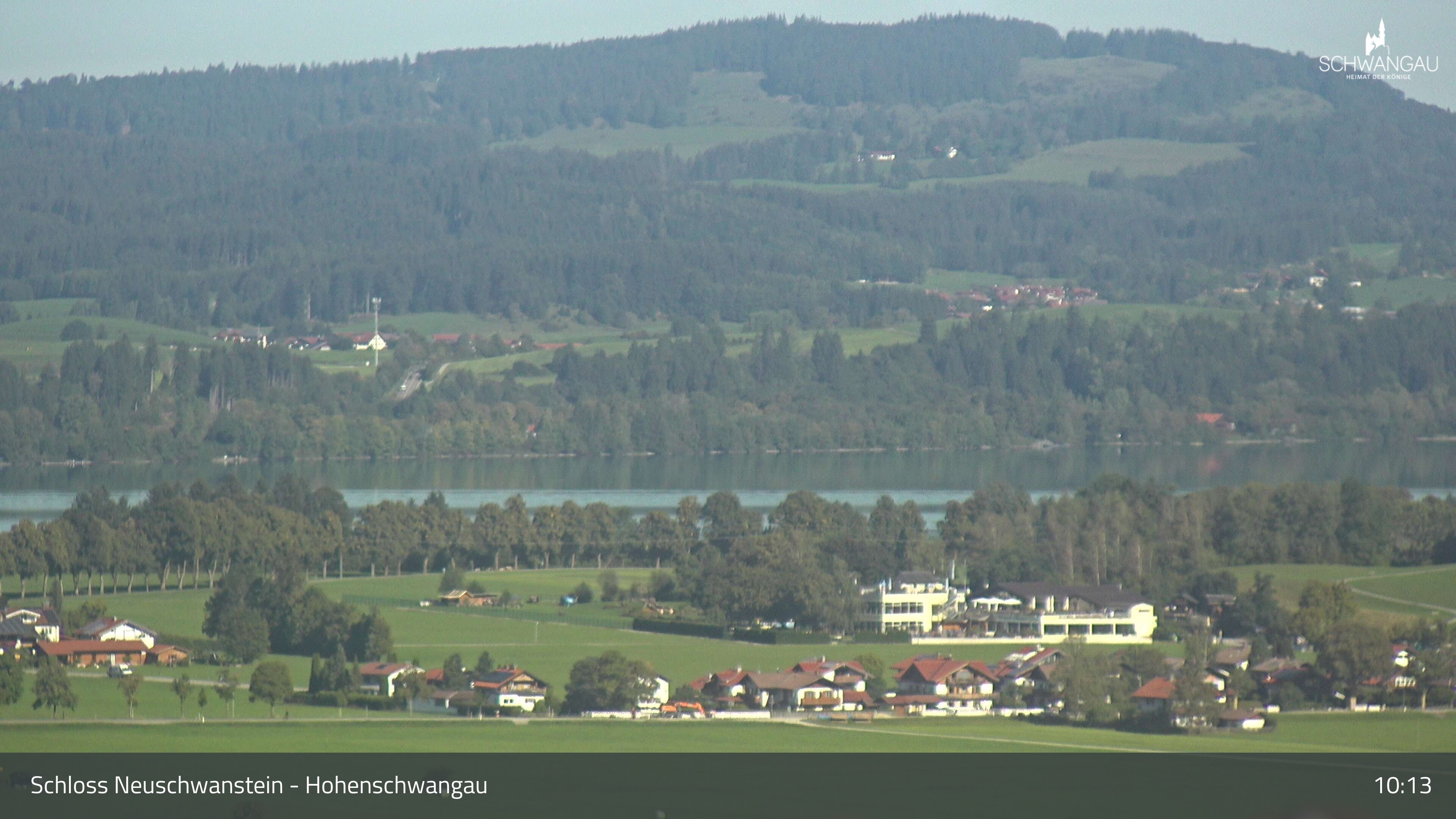Archiv Foto Webcam Forggensee, Südufer und Schwangau