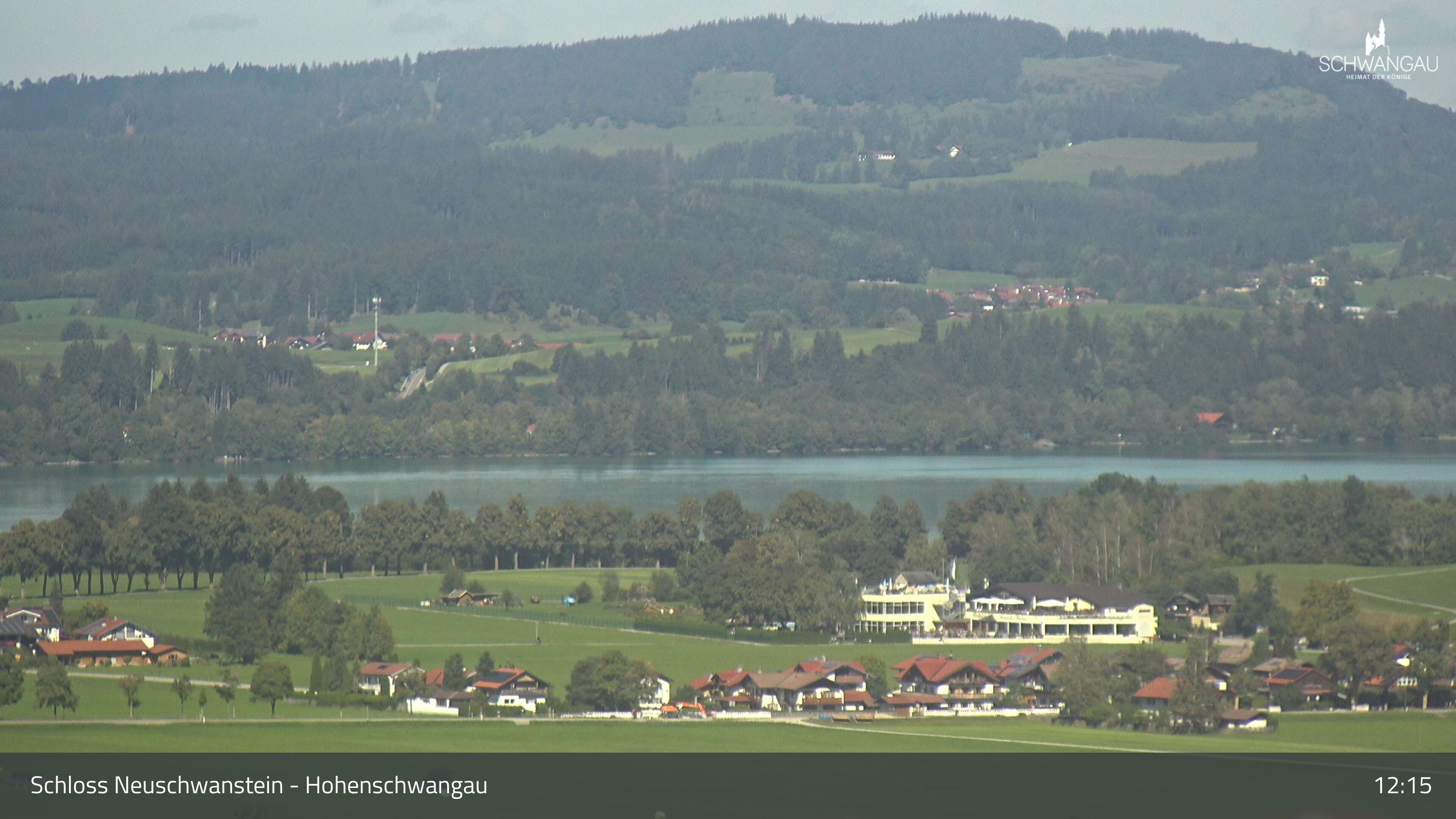 Archiv Foto Webcam Forggensee, Südufer und Schwangau