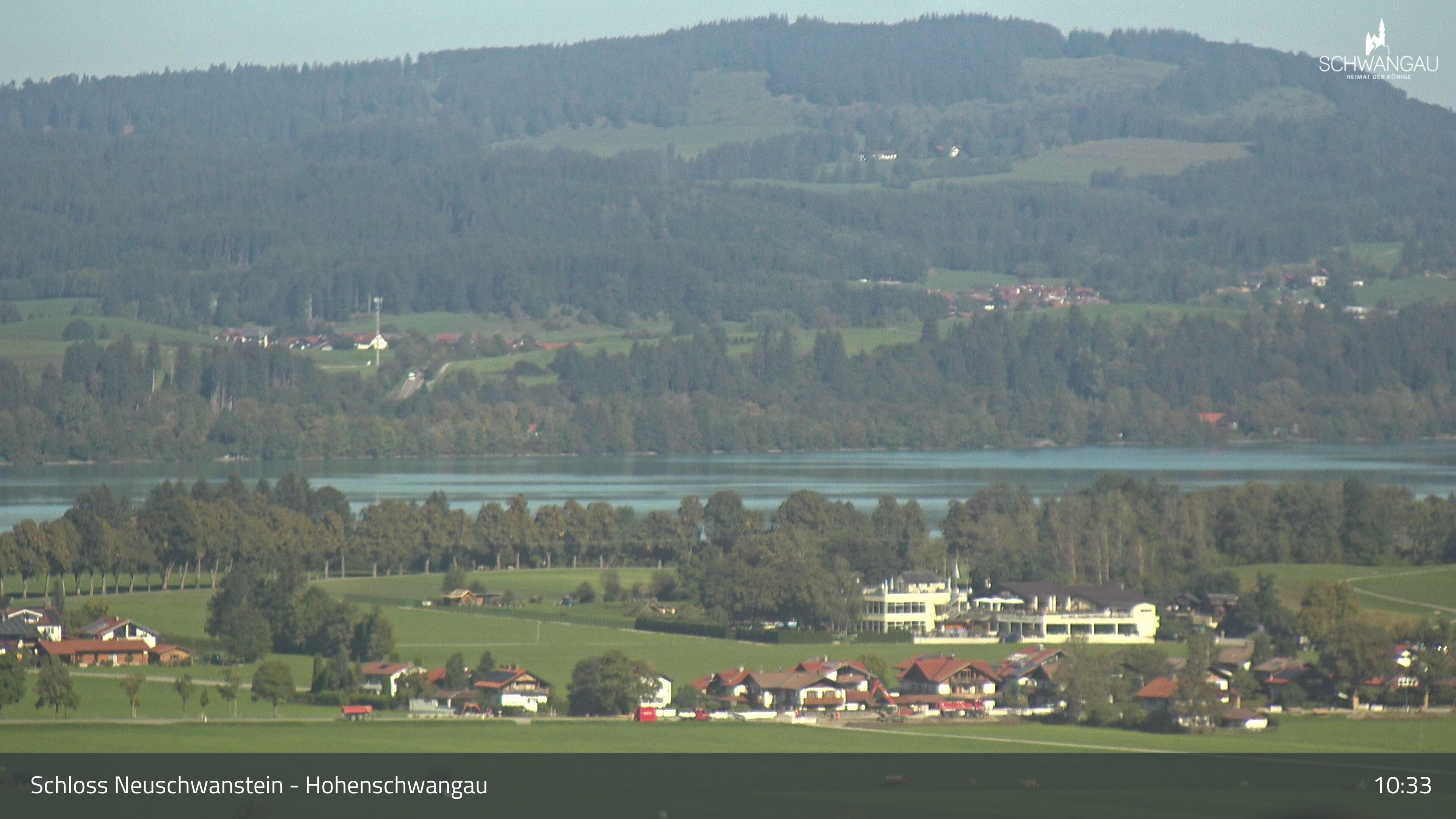Archiv Foto Webcam Forggensee, Südufer und Schwangau