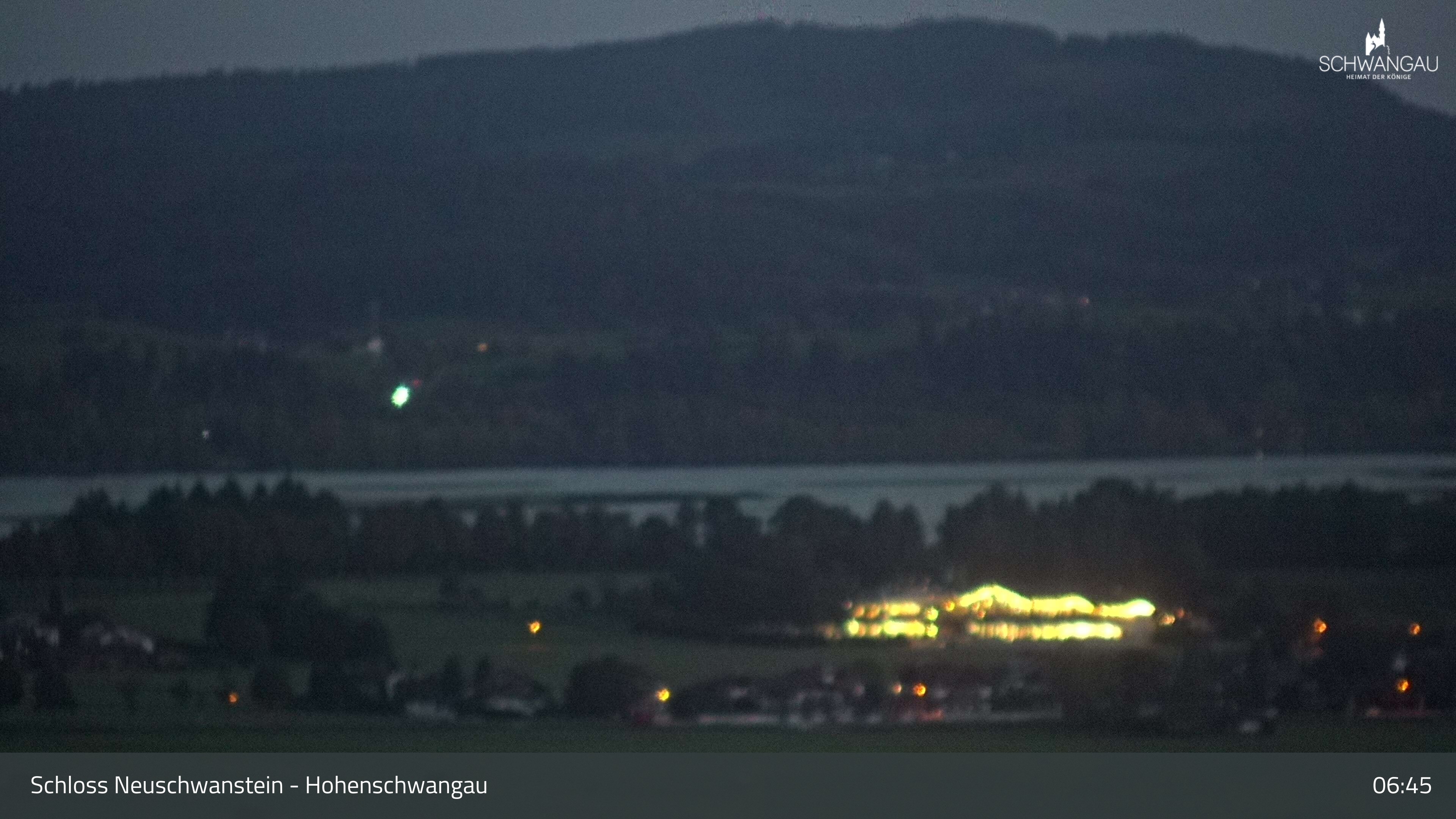 Archiv Foto Webcam Forggensee, Südufer und Schwangau