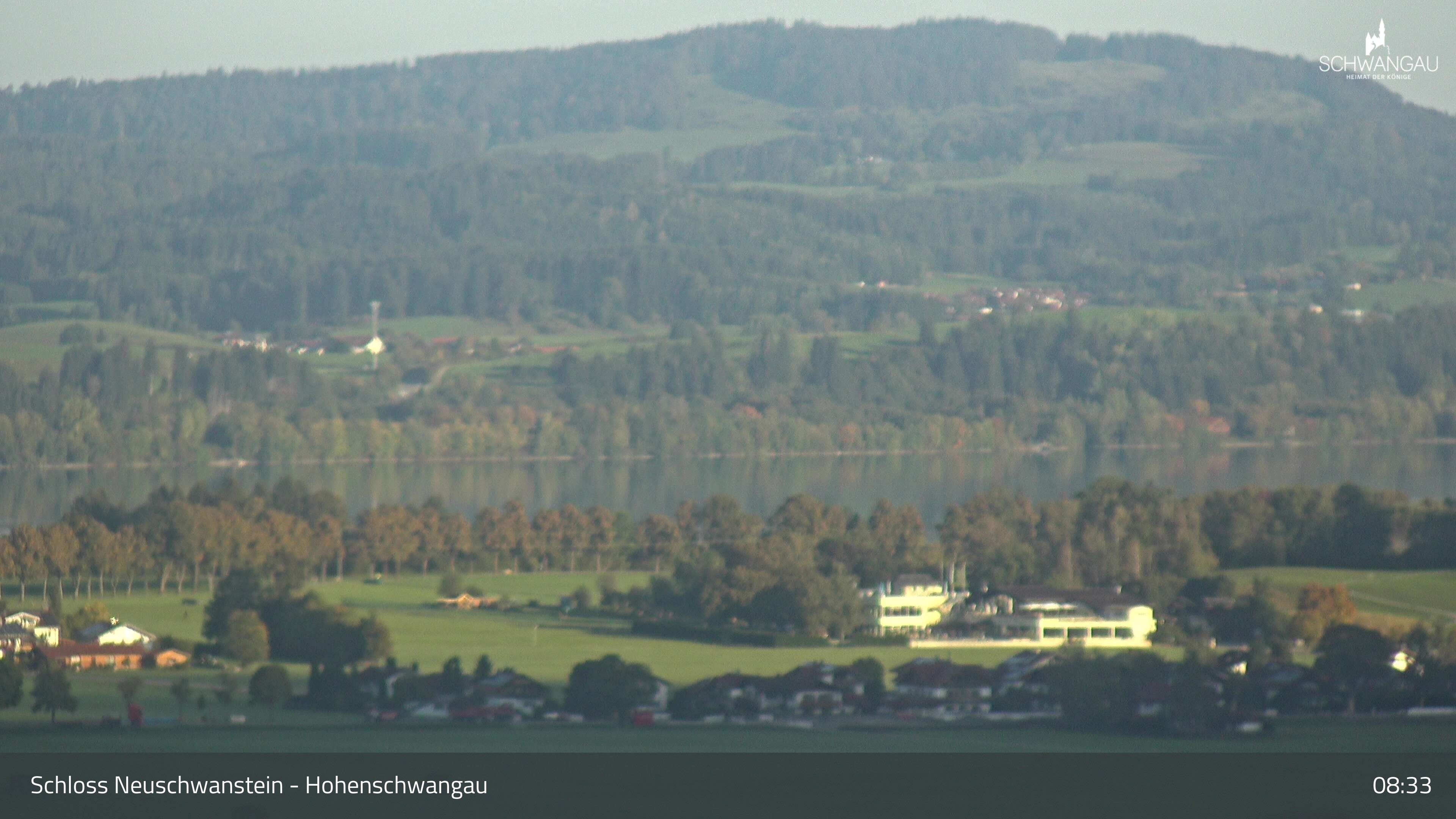 Archiv Foto Webcam Forggensee, Südufer und Schwangau