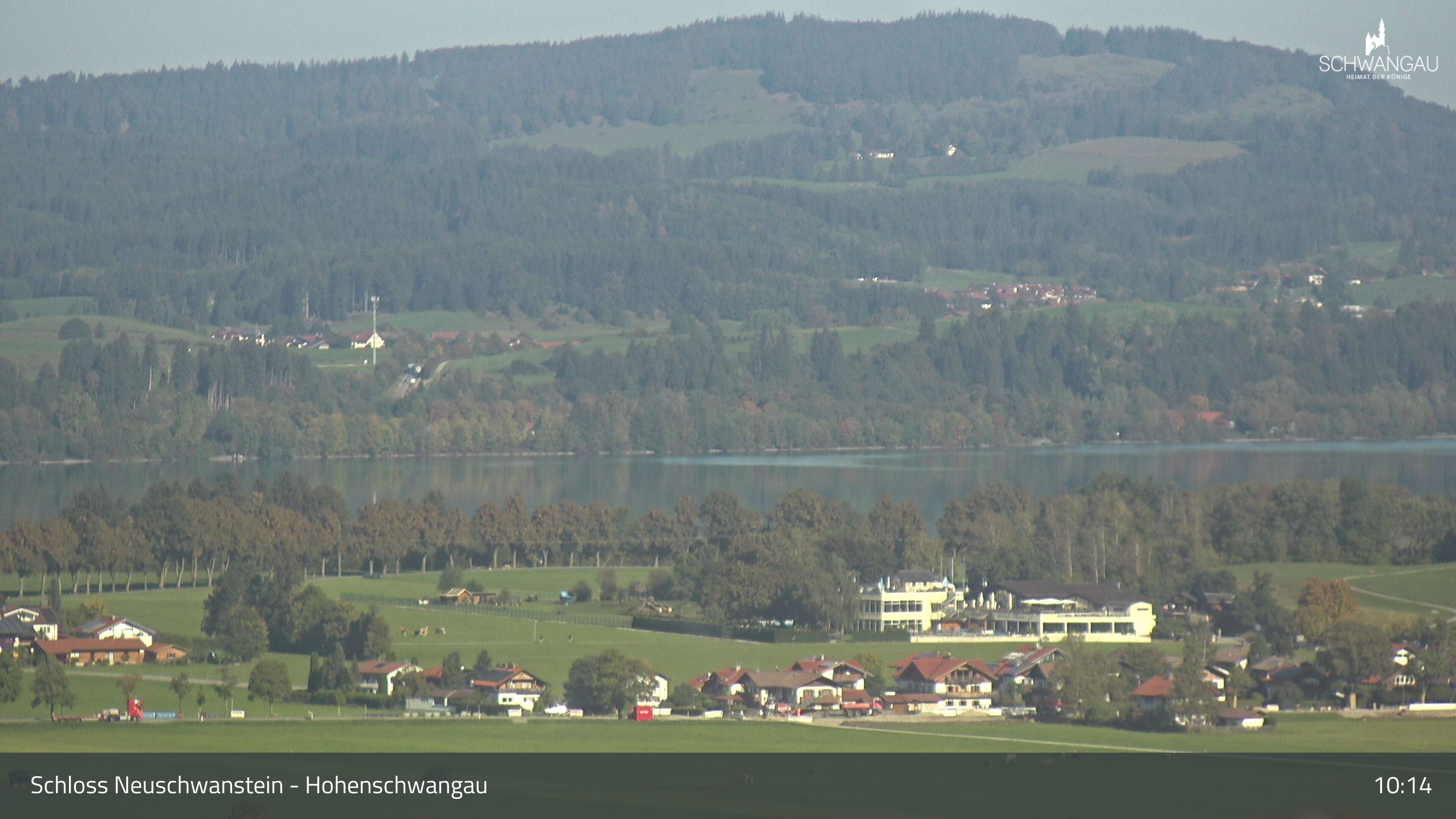 Archiv Foto Webcam Forggensee, Südufer und Schwangau