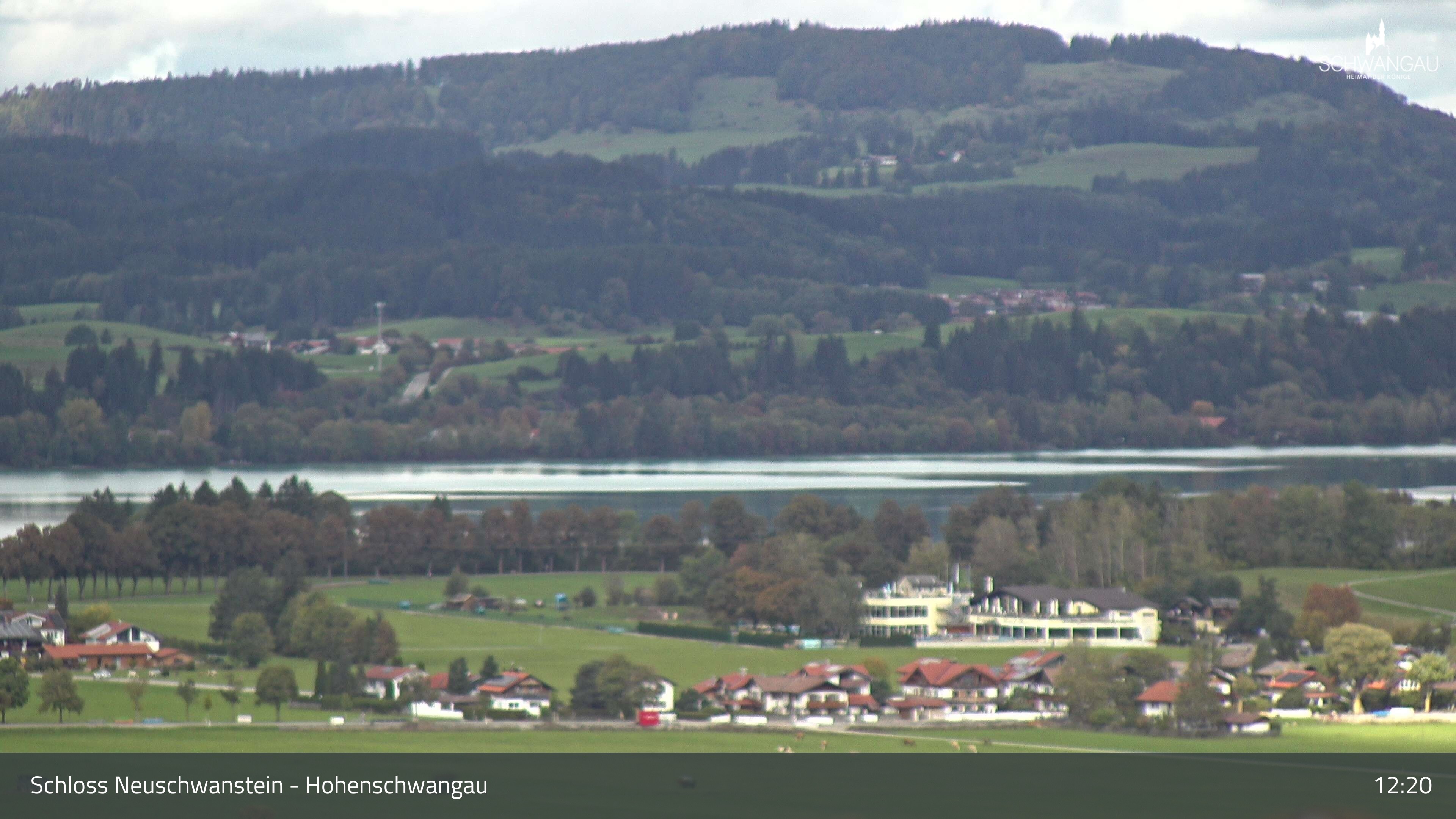 Archiv Foto Webcam Forggensee, Südufer und Schwangau