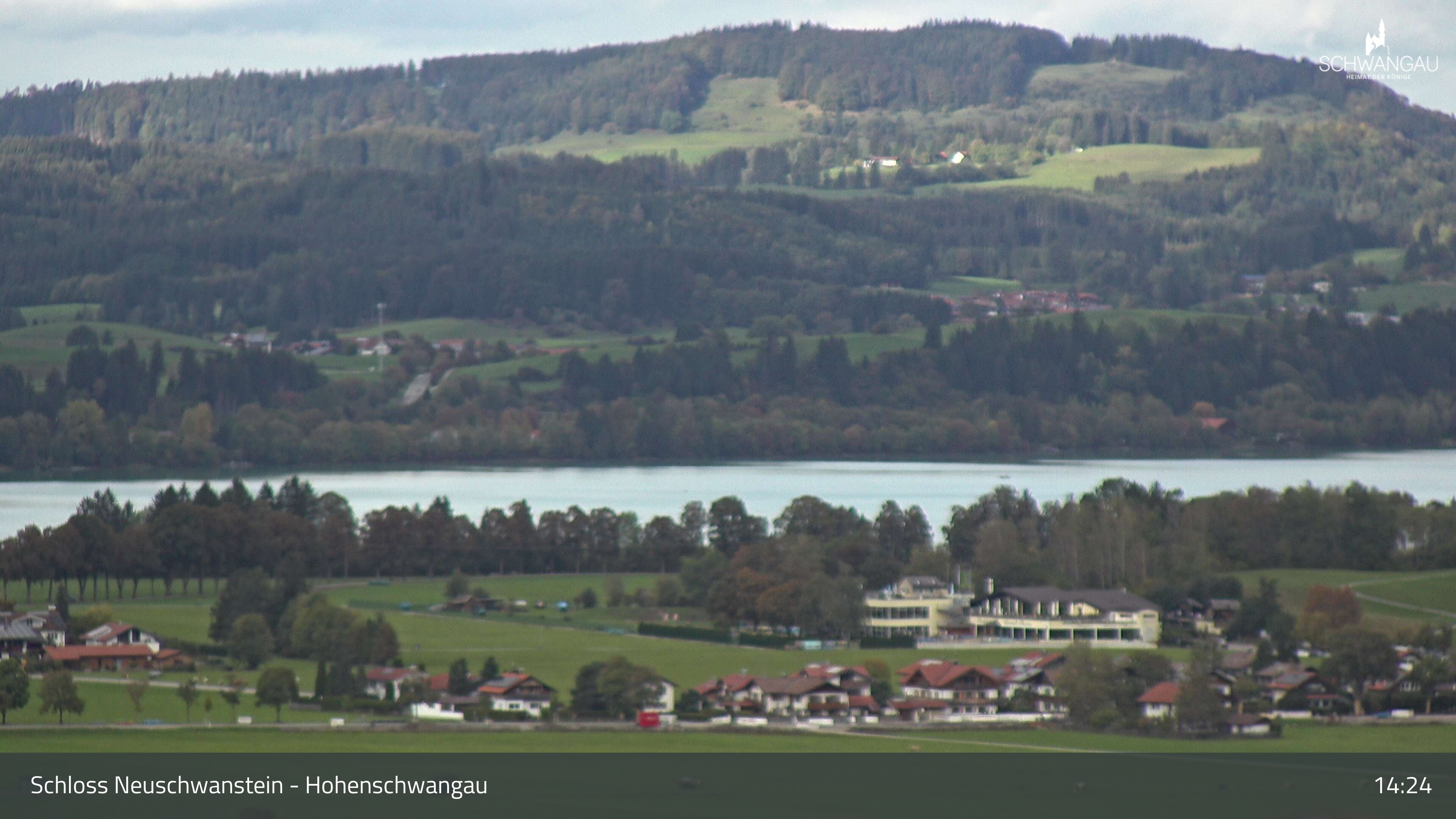 Archiv Foto Webcam Forggensee, Südufer und Schwangau