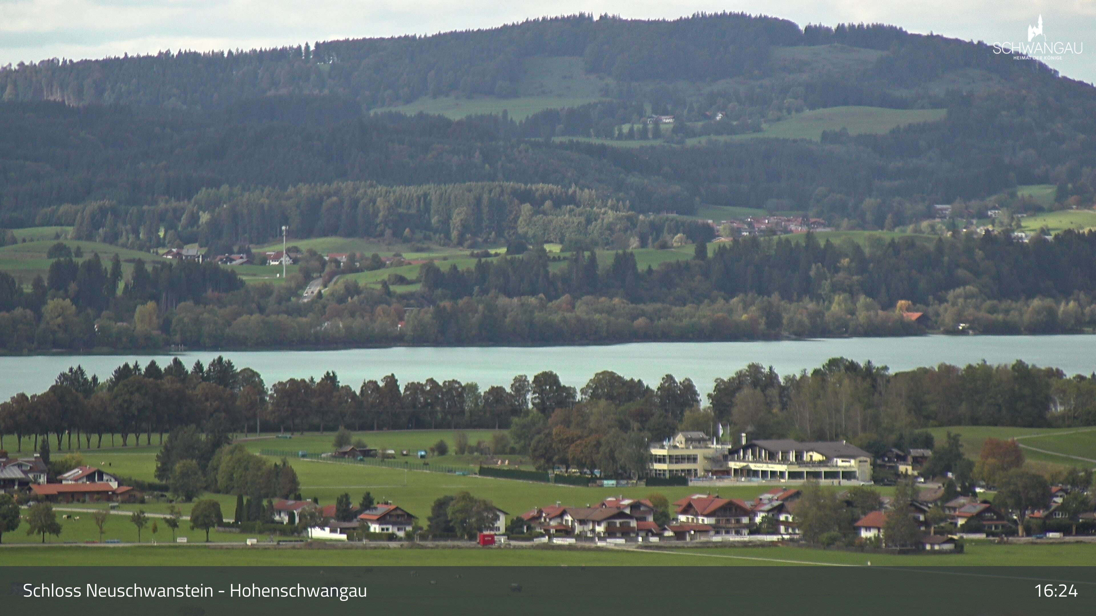 Archiv Foto Webcam Forggensee, Südufer und Schwangau