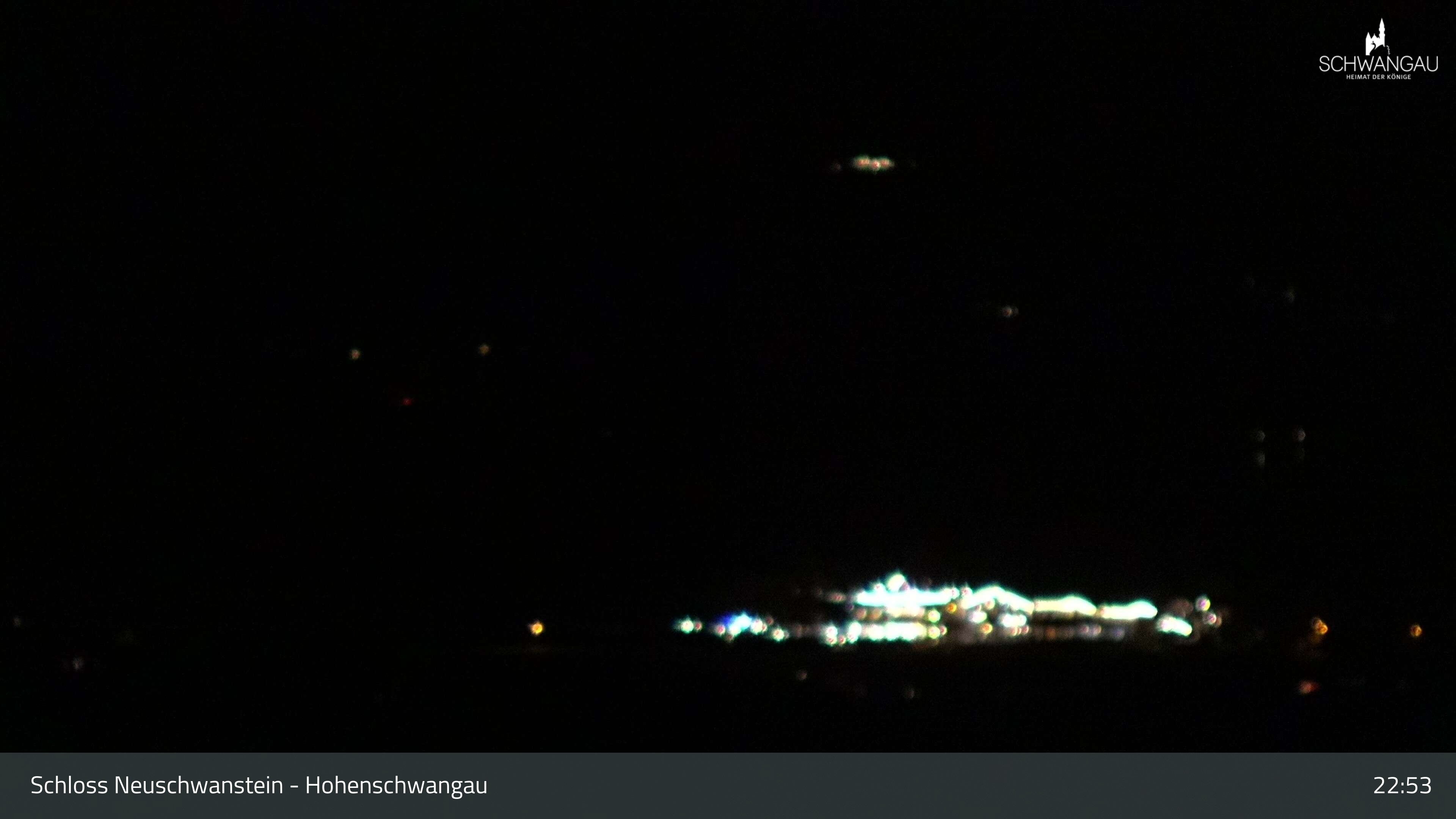 Archived image Webcam Lake Forggen, south bank and village Schwangau
