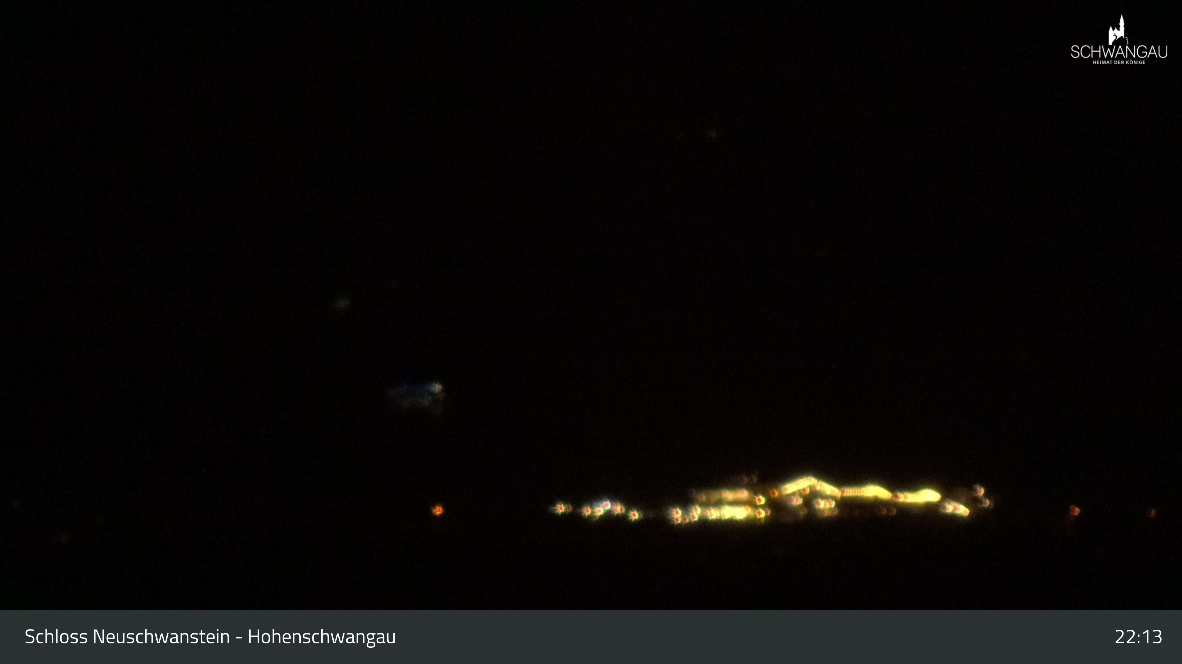 Archived image Webcam Lake Forggen, south bank and village Schwangau