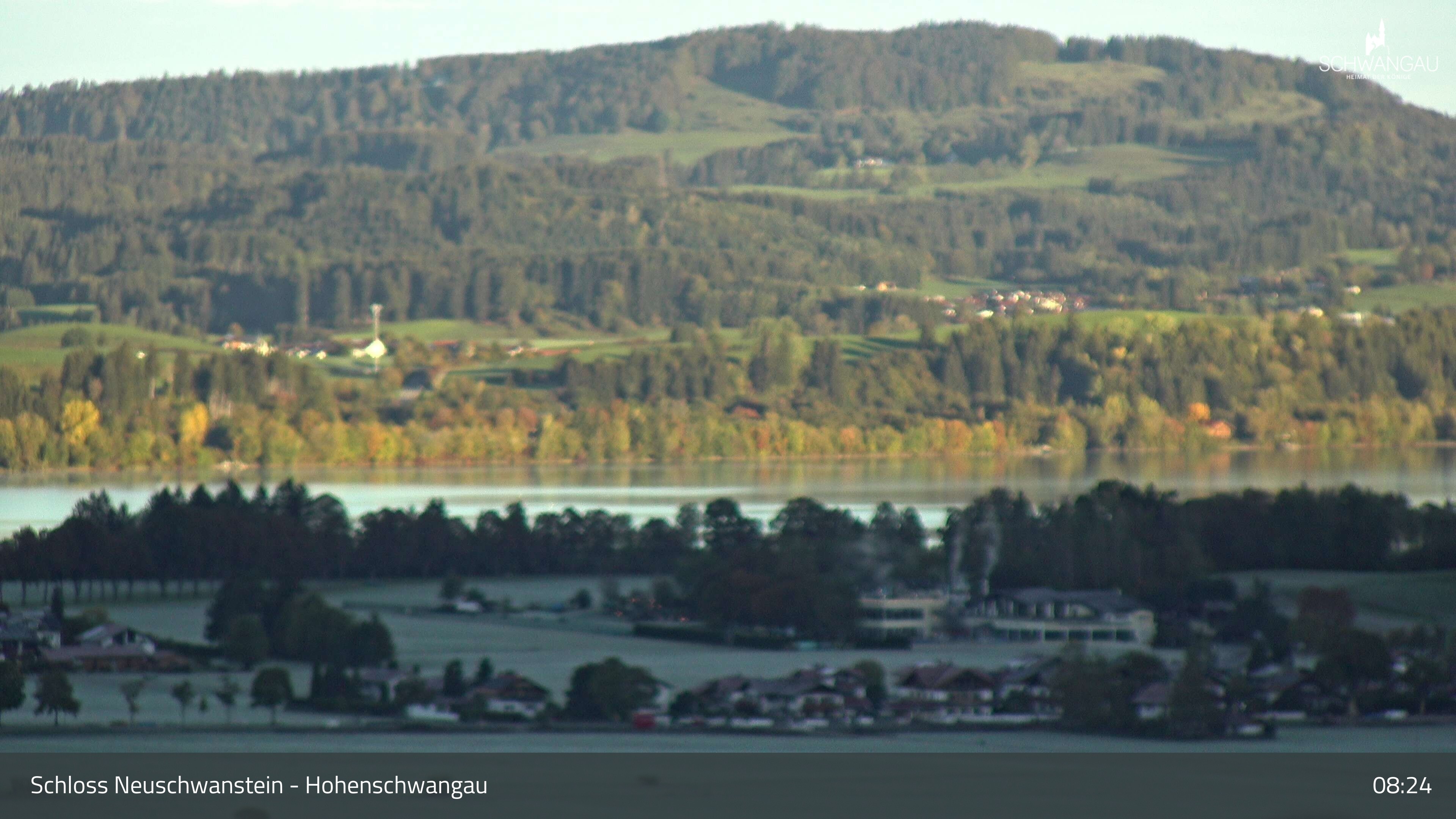 Archiv Foto Webcam Forggensee, Südufer und Schwangau