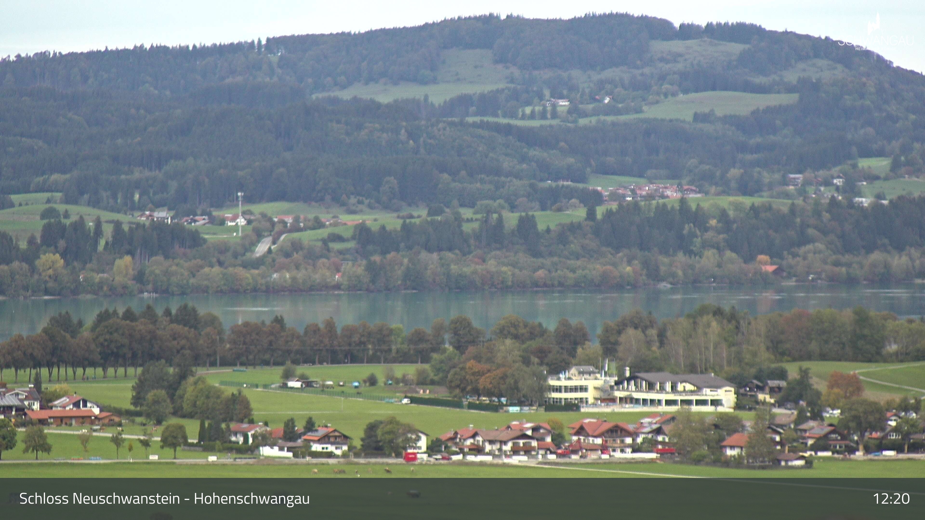 Archiv Foto Webcam Forggensee, Südufer und Schwangau