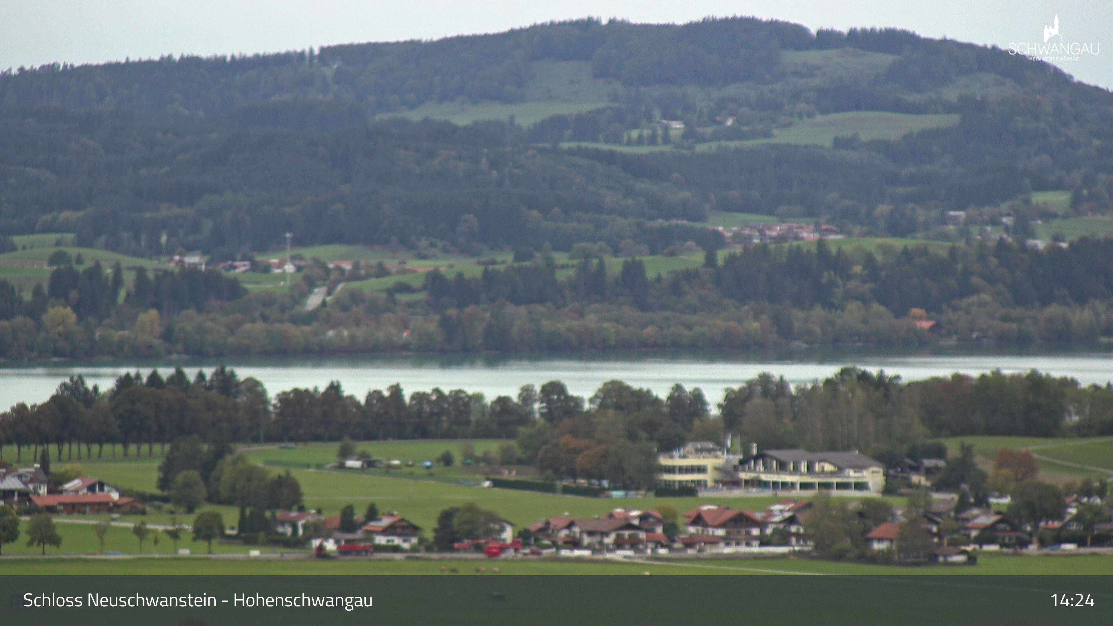 Archiv Foto Webcam Forggensee, Südufer und Schwangau