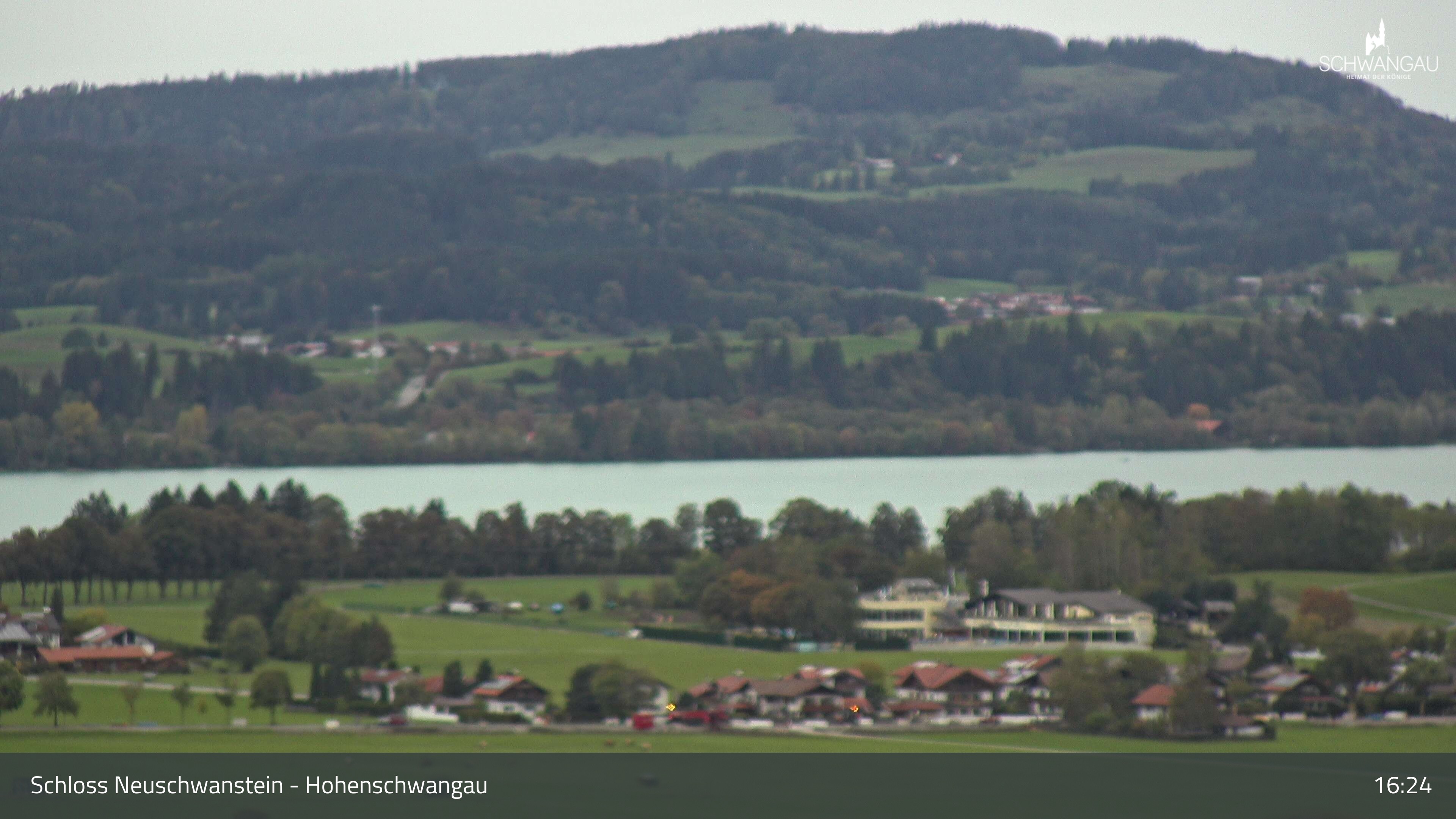 Archiv Foto Webcam Forggensee, Südufer und Schwangau