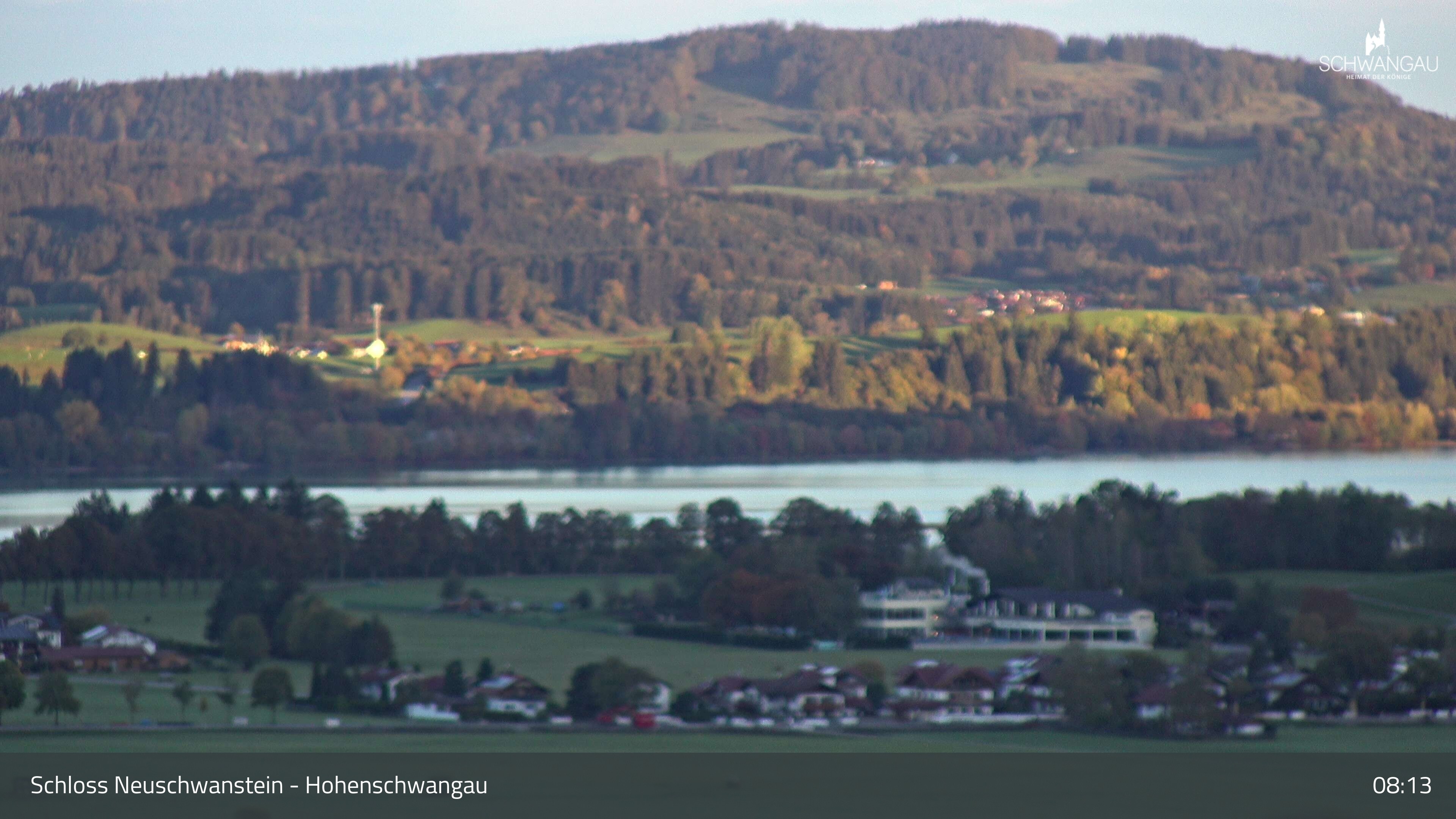 Archiv Foto Webcam Forggensee, Südufer und Schwangau