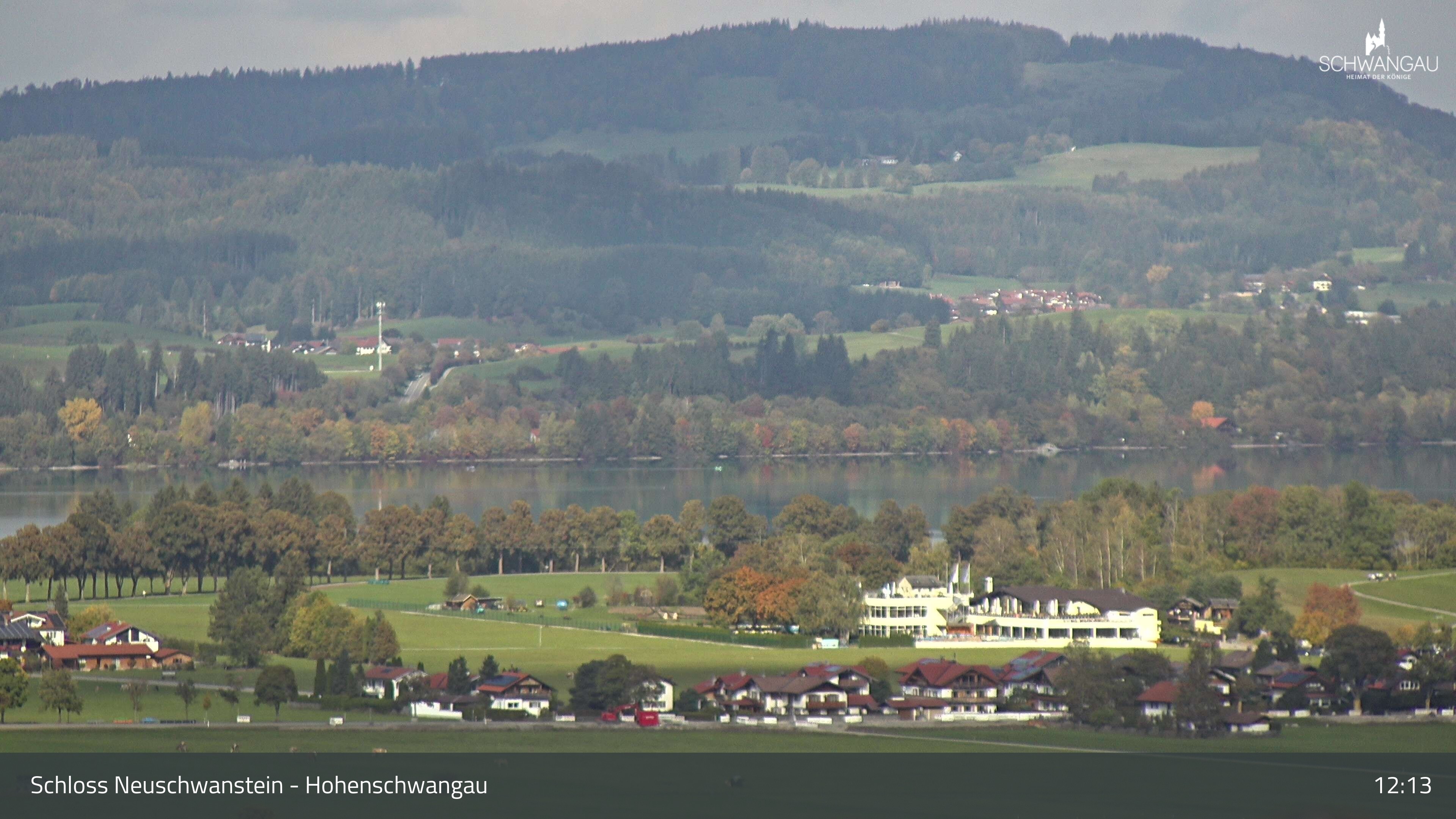 Archiv Foto Webcam Forggensee, Südufer und Schwangau