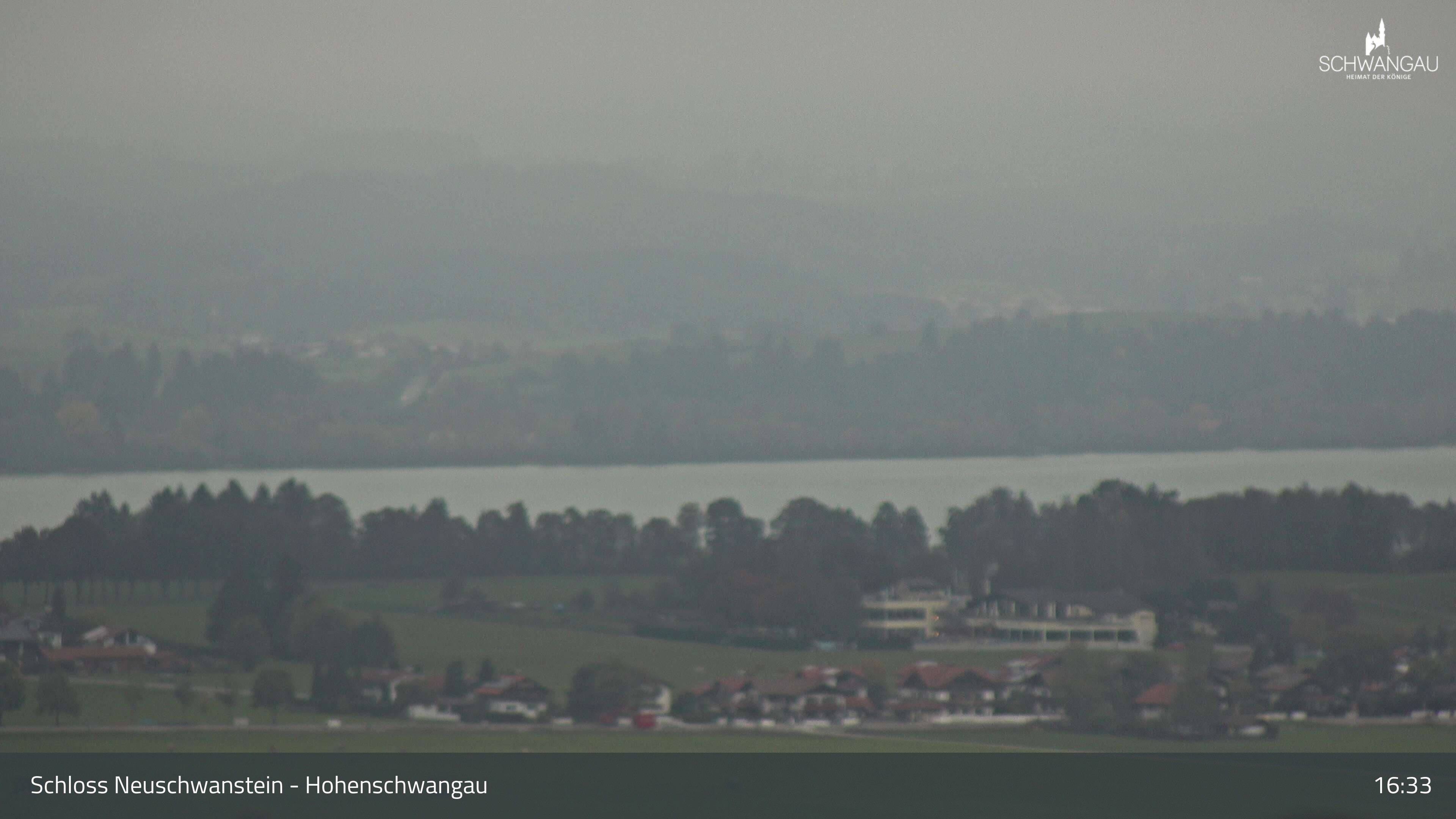 Archiv Foto Webcam Forggensee, Südufer und Schwangau