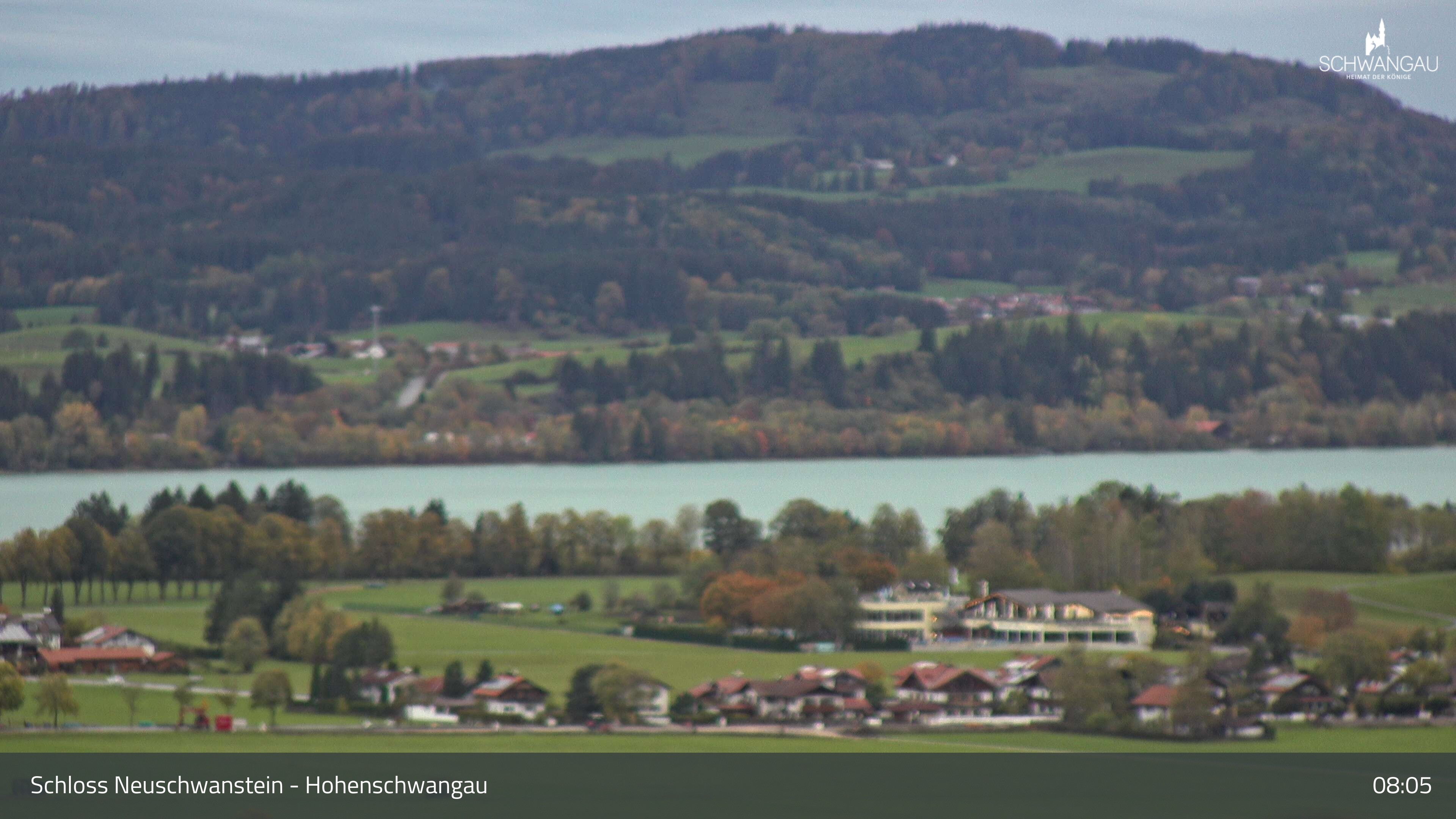 Archiv Foto Webcam Forggensee, Südufer und Schwangau