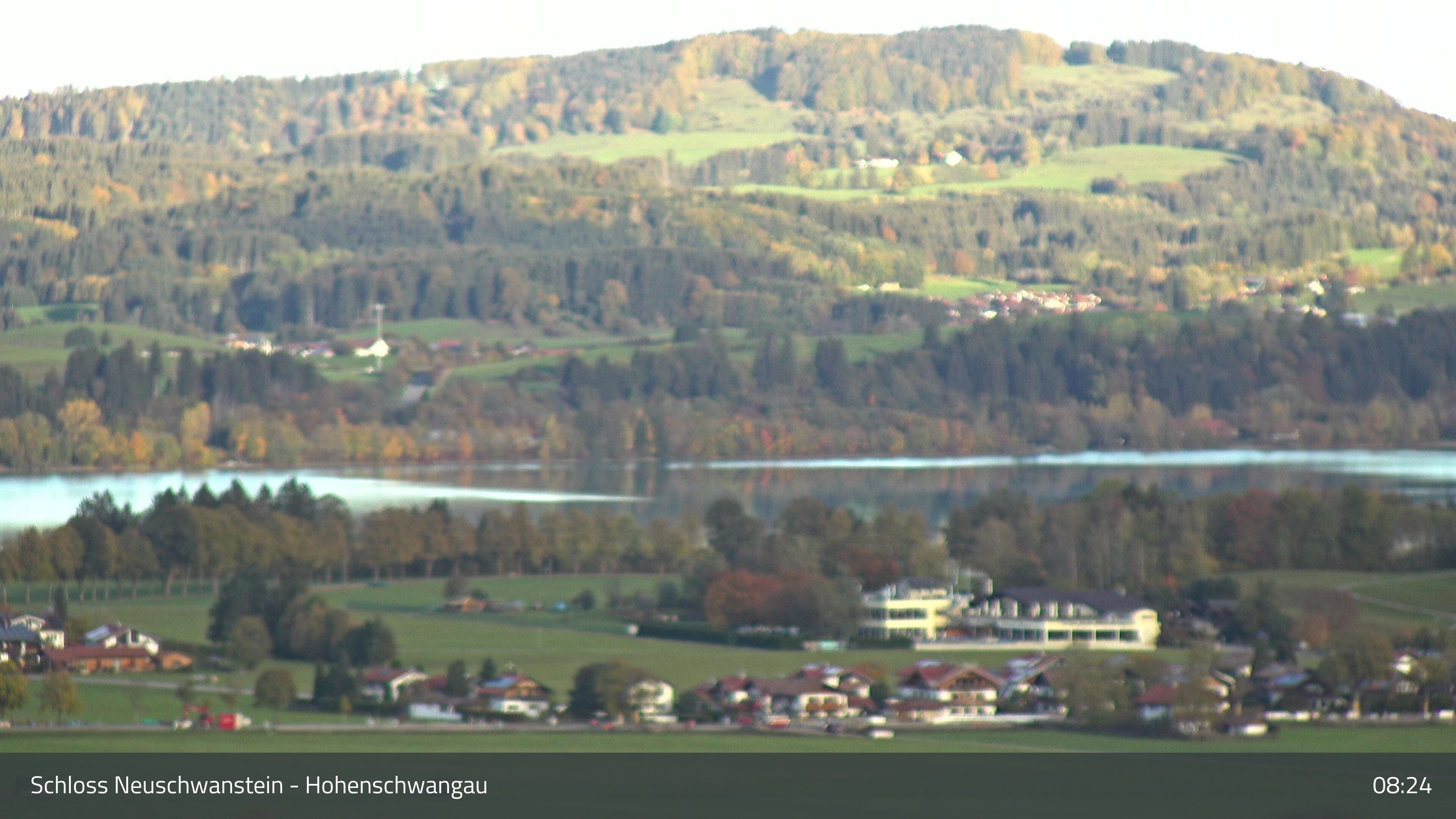 Archiv Foto Webcam Forggensee, Südufer und Schwangau
