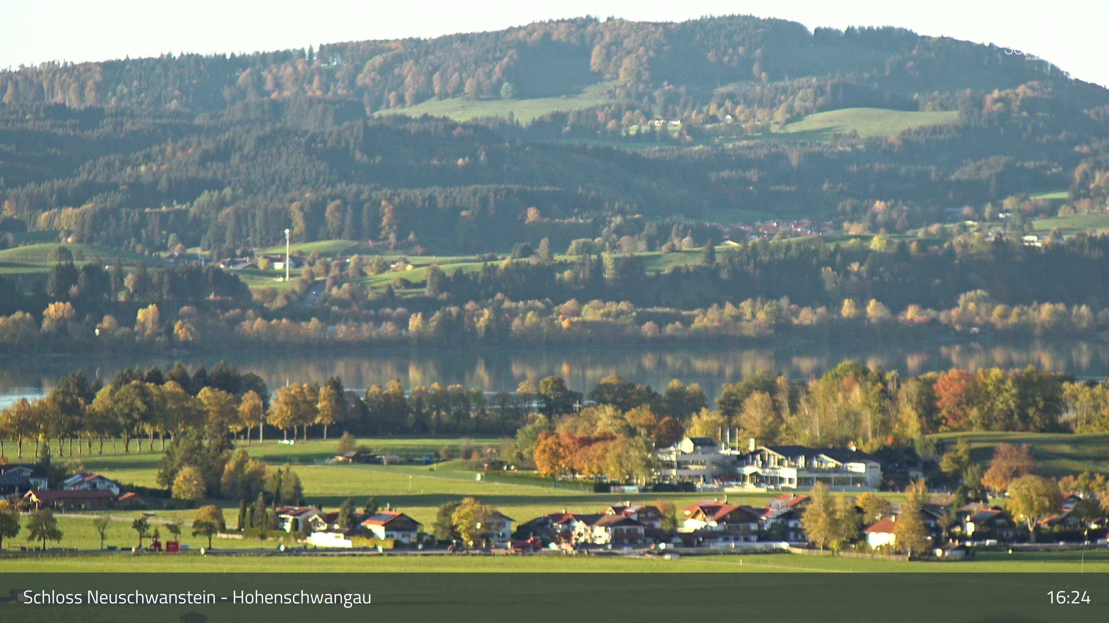 Archiv Foto Webcam Forggensee, Südufer und Schwangau