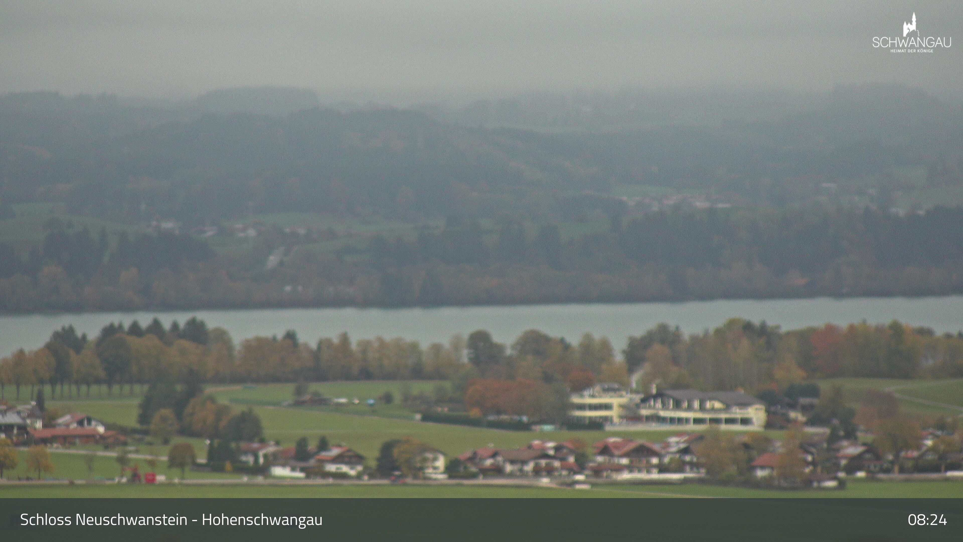 Archiv Foto Webcam Forggensee, Südufer und Schwangau