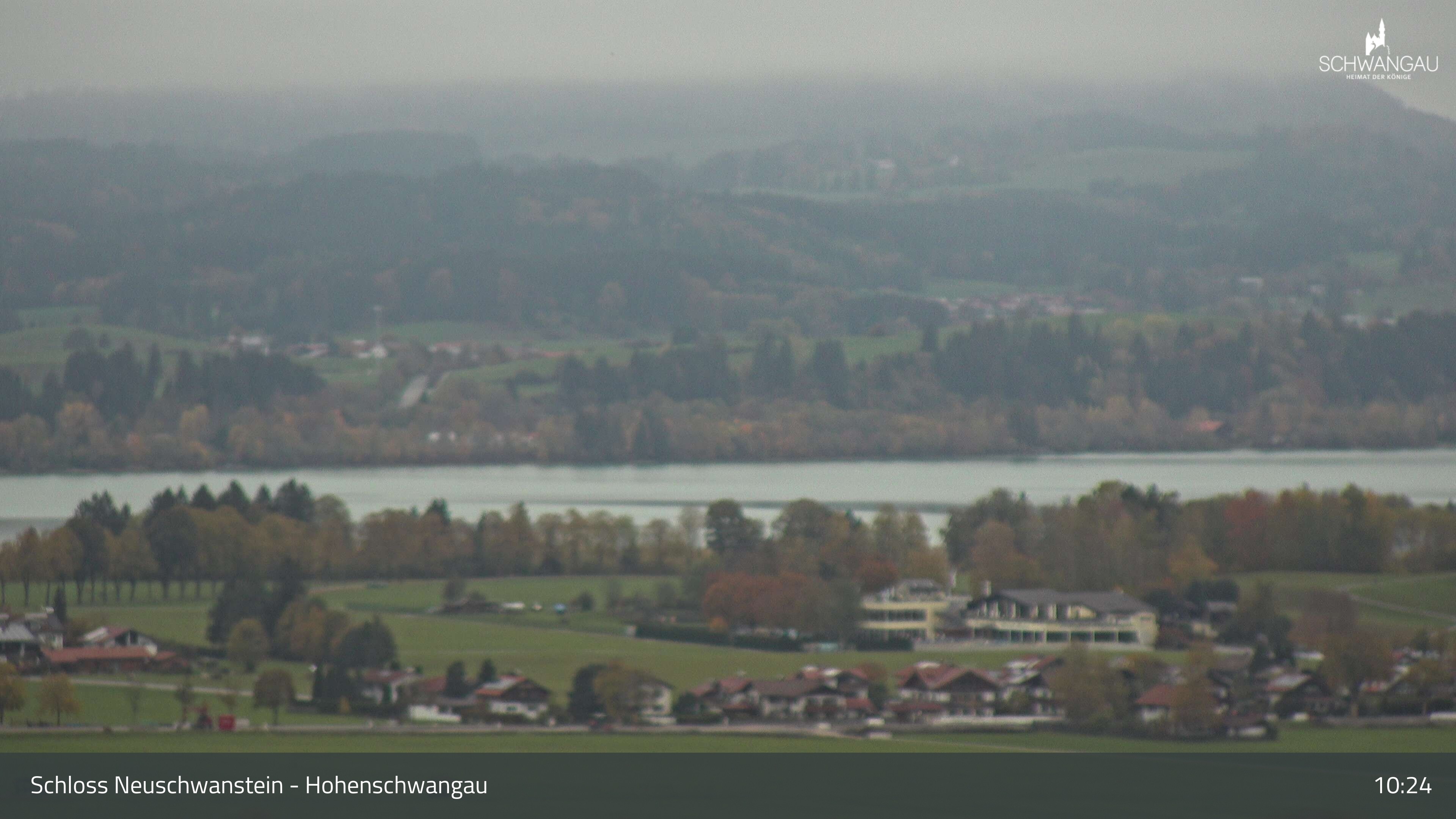 Archiv Foto Webcam Forggensee, Südufer und Schwangau