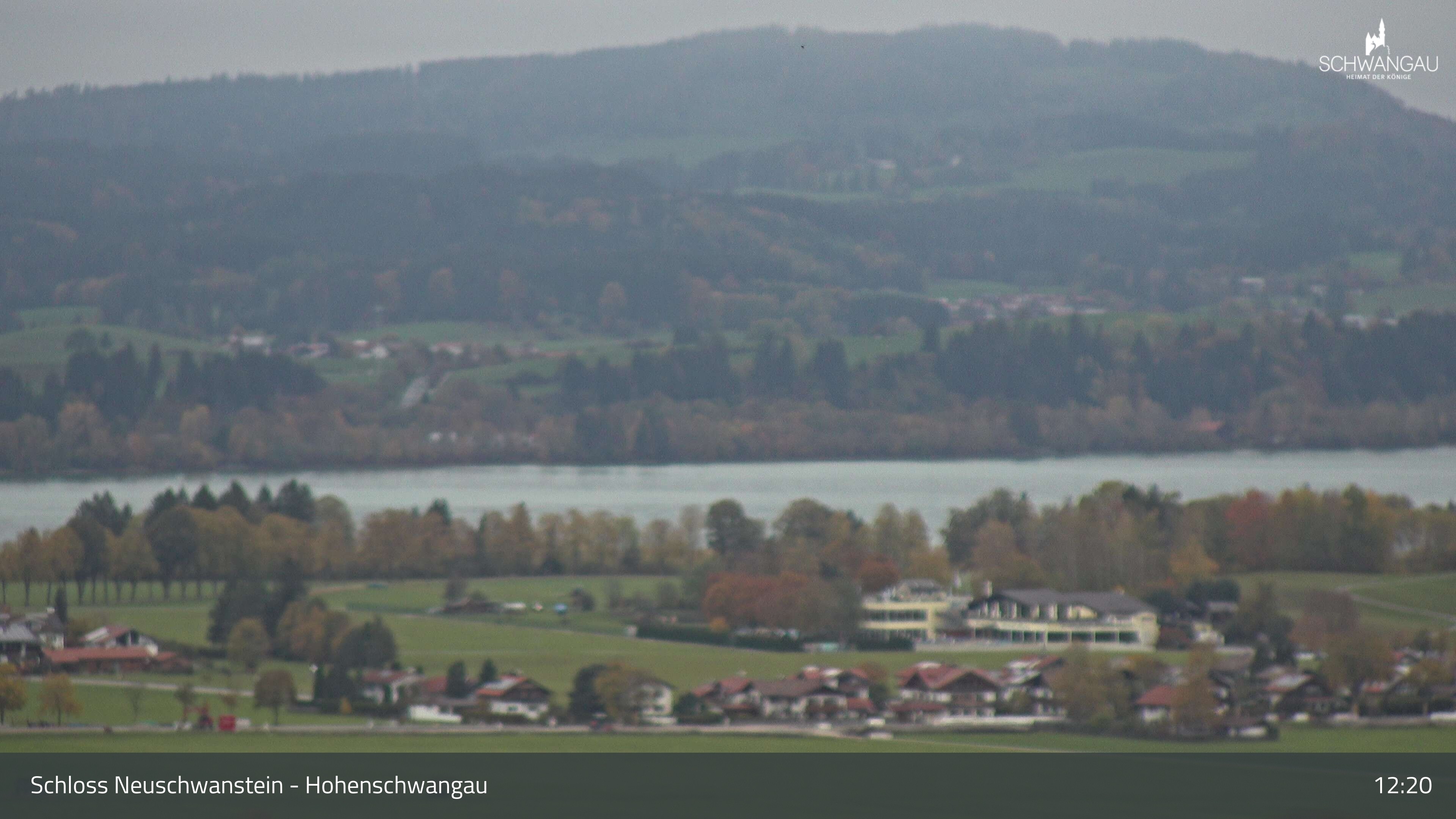 Archiv Foto Webcam Forggensee, Südufer und Schwangau