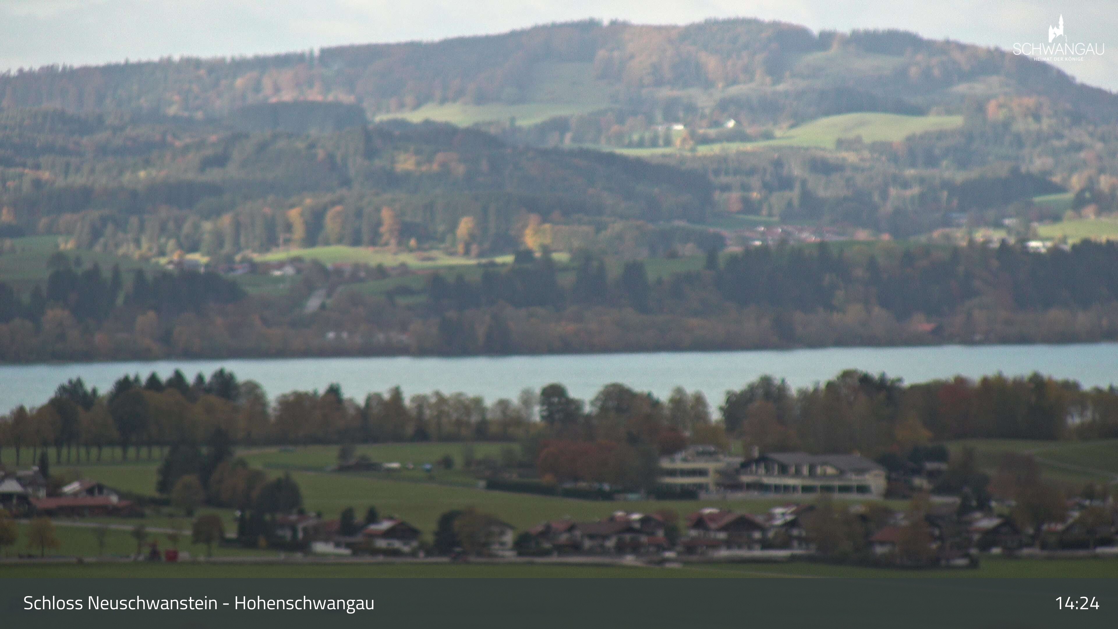 Archiv Foto Webcam Forggensee, Südufer und Schwangau