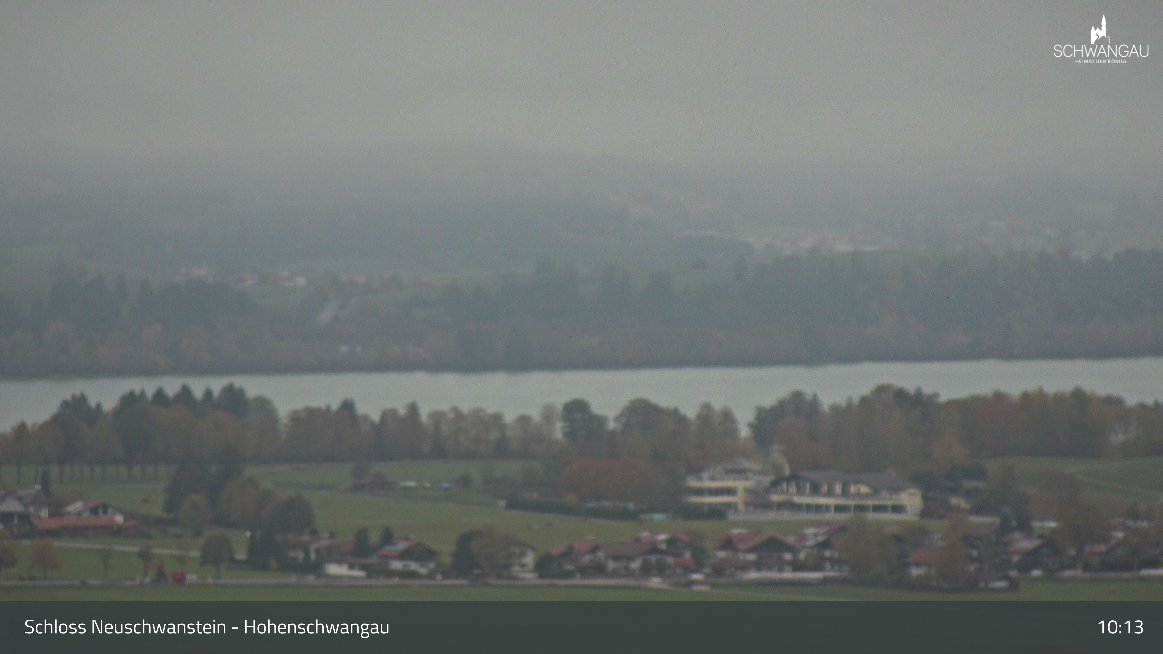 Archiv Foto Webcam Forggensee, Südufer und Schwangau