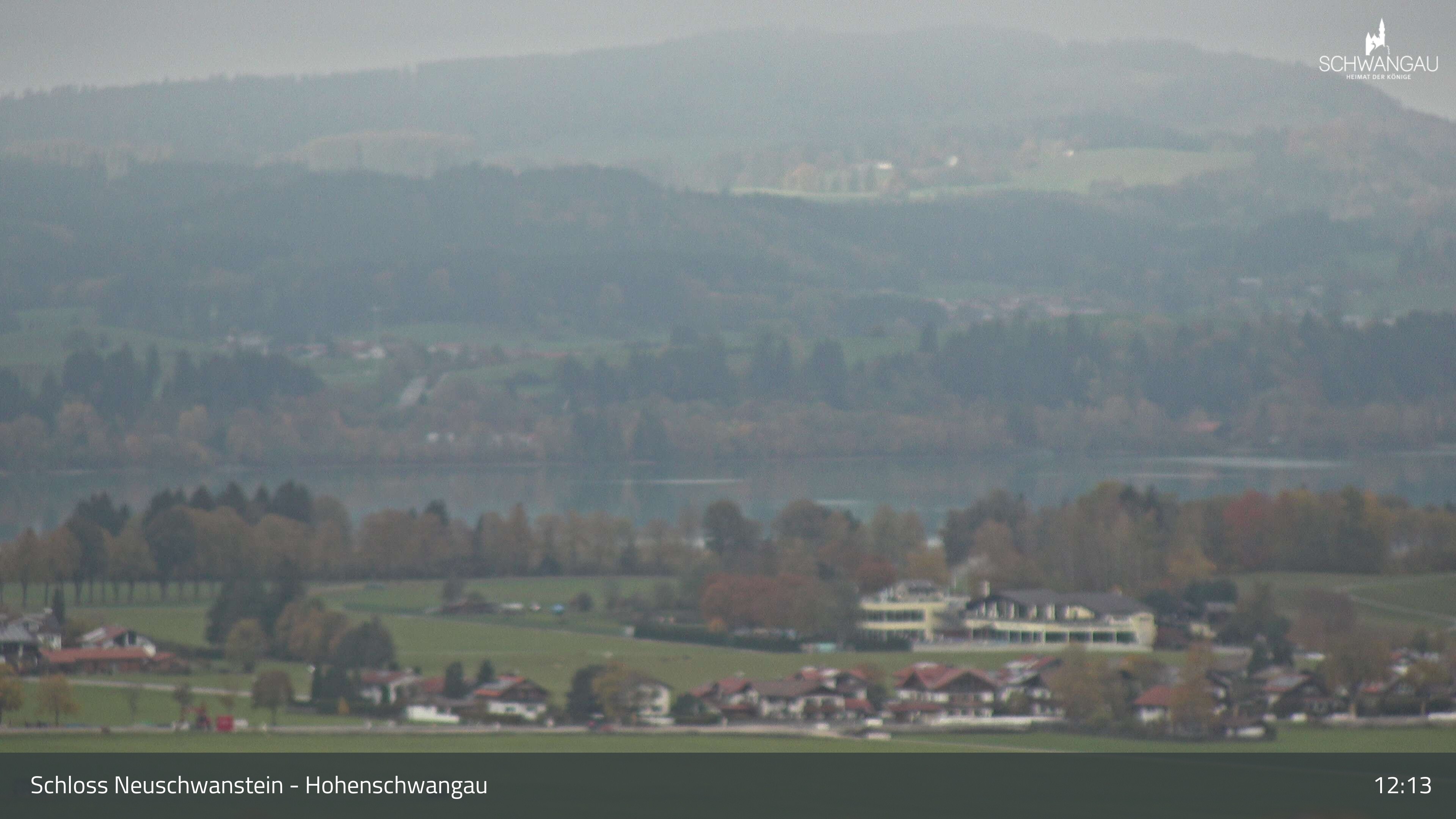Archiv Foto Webcam Forggensee, Südufer und Schwangau