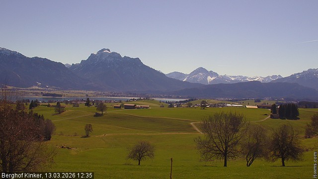 Archived image Webcam Lake Forggen - View from vacation home Kinker
