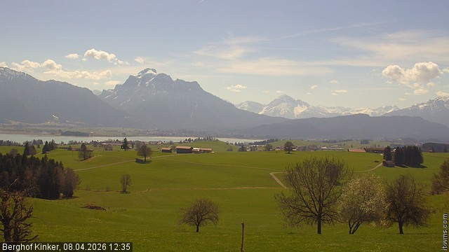 Archived image Webcam Lake Forggen - View from vacation home Kinker