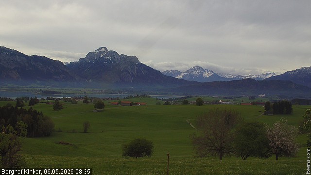 Archived image Webcam Lake Forggen - View from vacation home Kinker