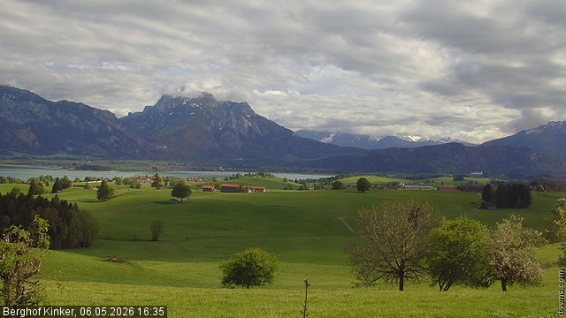 Archived image Webcam Lake Forggen - View from vacation home Kinker