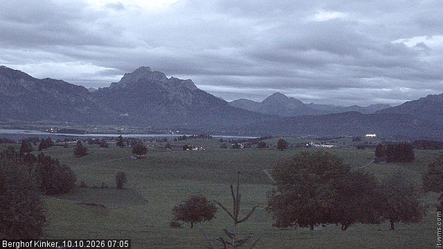 Archived image Webcam Lake Forggen - View from vacation home Kinker