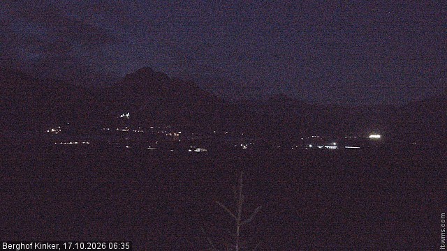 Archiv Foto Webcam Forggensee - Blick vom Berghof Kinker