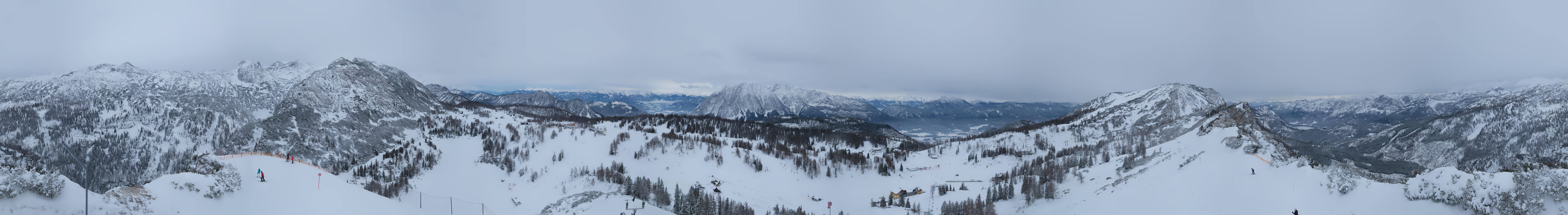 Archiv Foto Webcam Tauplitz: Panoramablick vom Schneiderkogel