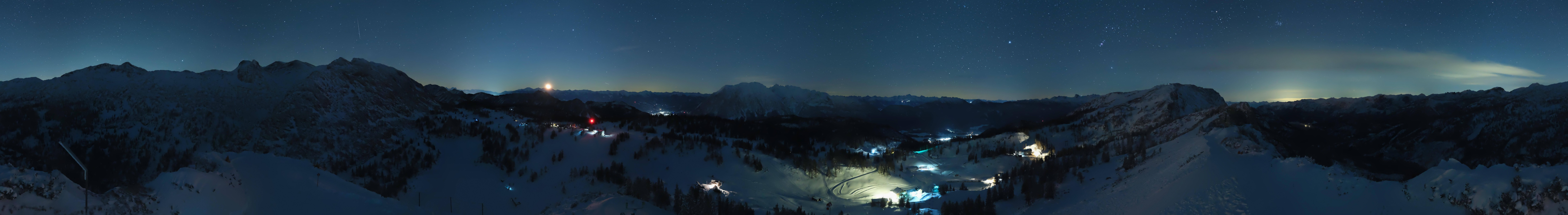 Archiv Foto Webcam Tauplitz: Panoramablick vom Schneiderkogel
