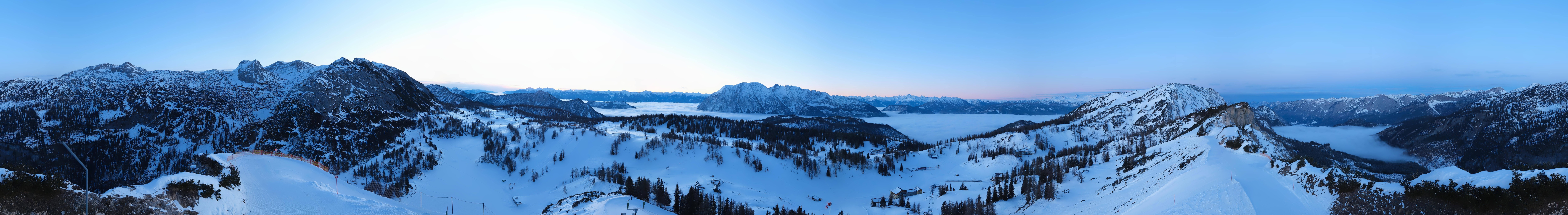 Archiv Foto Webcam Tauplitz: Panoramablick vom Schneiderkogel