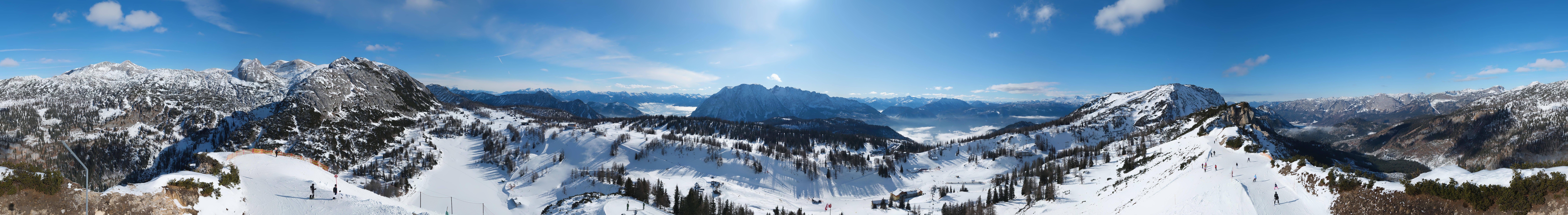 Archiv Foto Webcam Tauplitz: Panoramablick vom Schneiderkogel