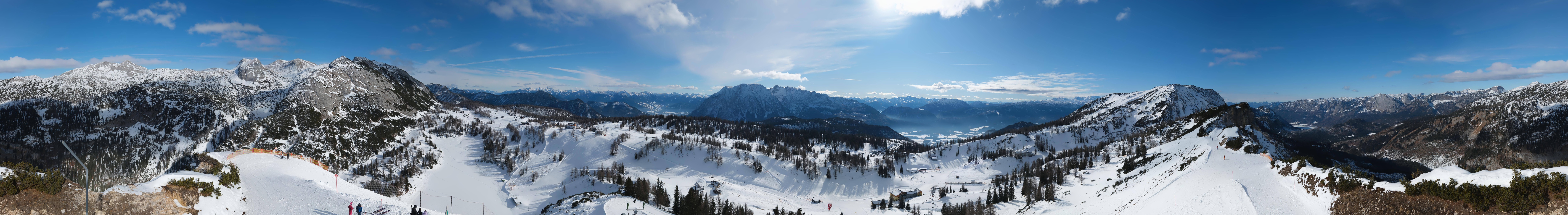 Archiv Foto Webcam Tauplitz: Panoramablick vom Schneiderkogel