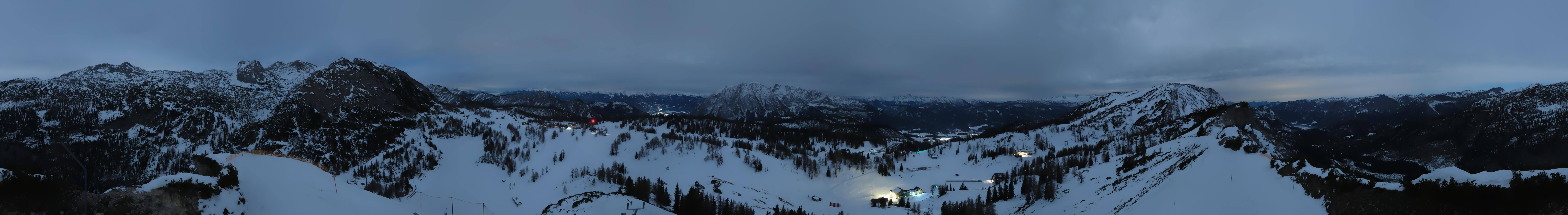 Archiv Foto Webcam Tauplitz: Panoramablick vom Schneiderkogel